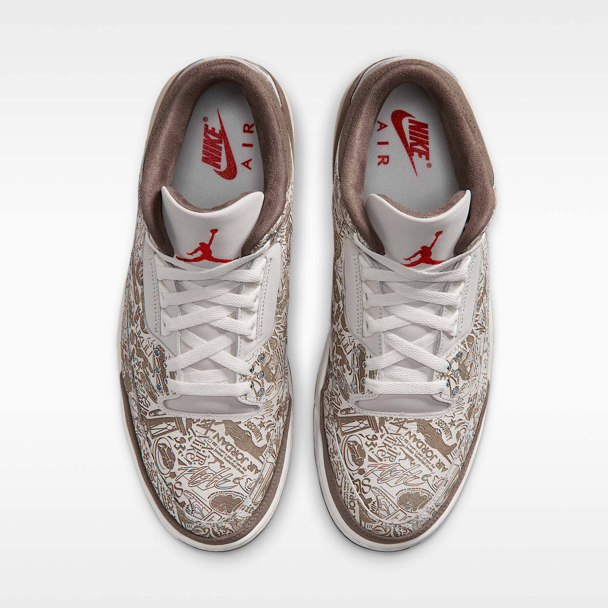 Air Jordan 3 Retro - Phantom/Palomino/Sail/University Red