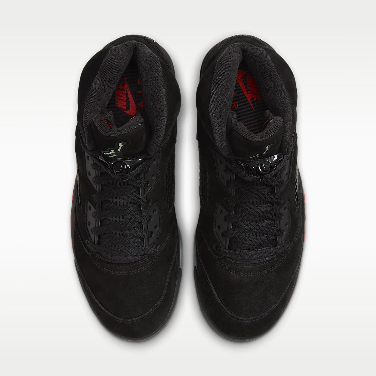 Air Jordan 5 Retro - Black/Picante Red/Glow In The Dark/Black