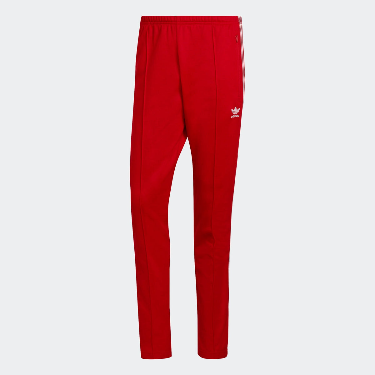 Adidas Beckenbauer Track Pant - Better Scarlet / White