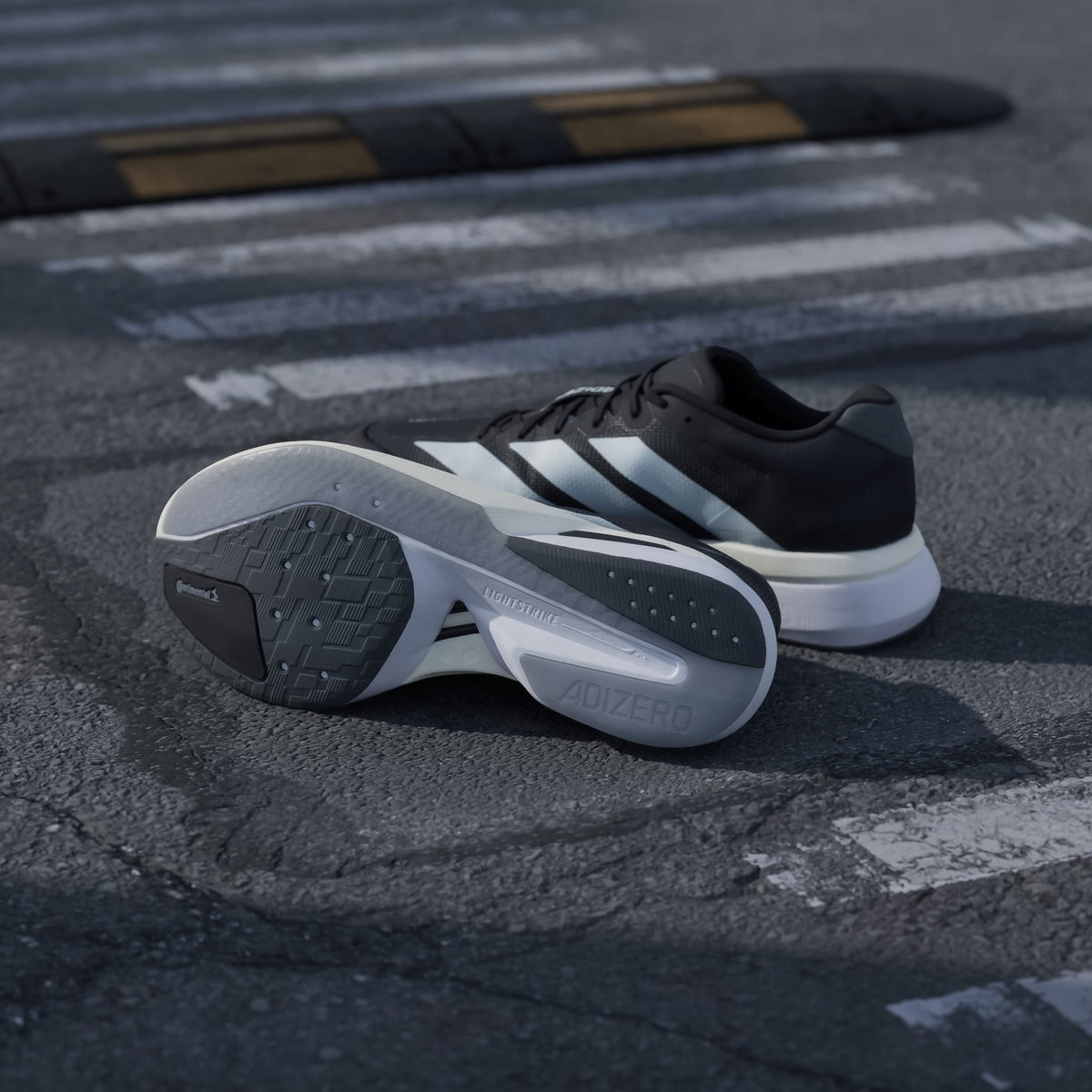 Adidas Adizero Boston 13 - Core Black / Cloud White / Grey Five