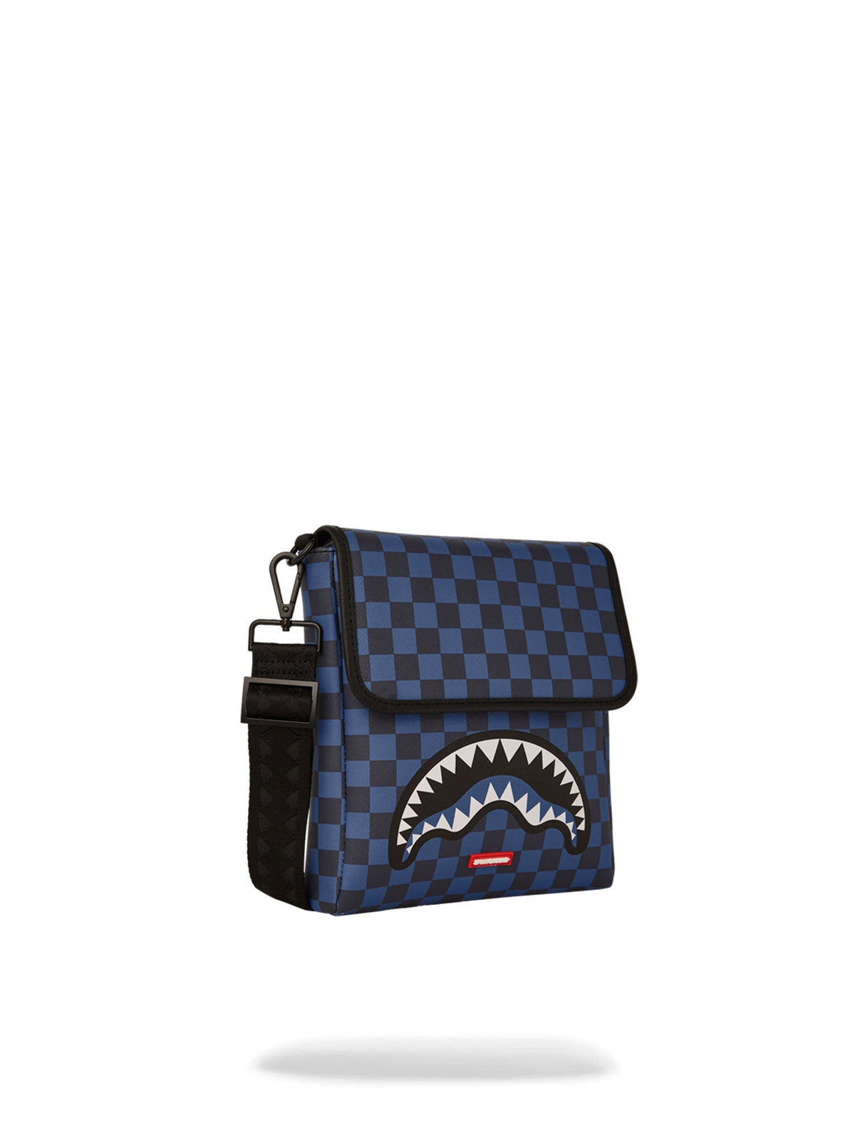 MIDNIGHT MAGIC SHARKS IN PARIS MESSENGER SLING BAG