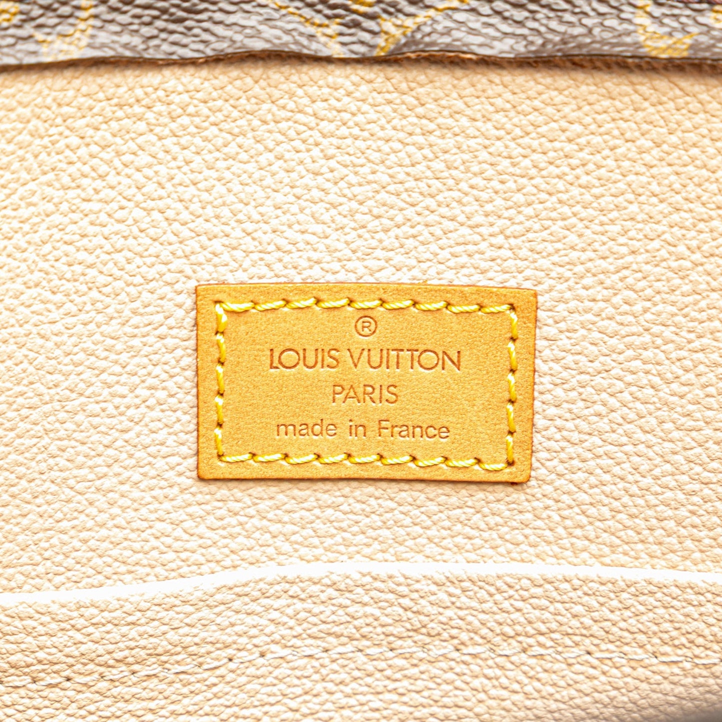 Louis Vuitton Monogram Sac Plat Brown