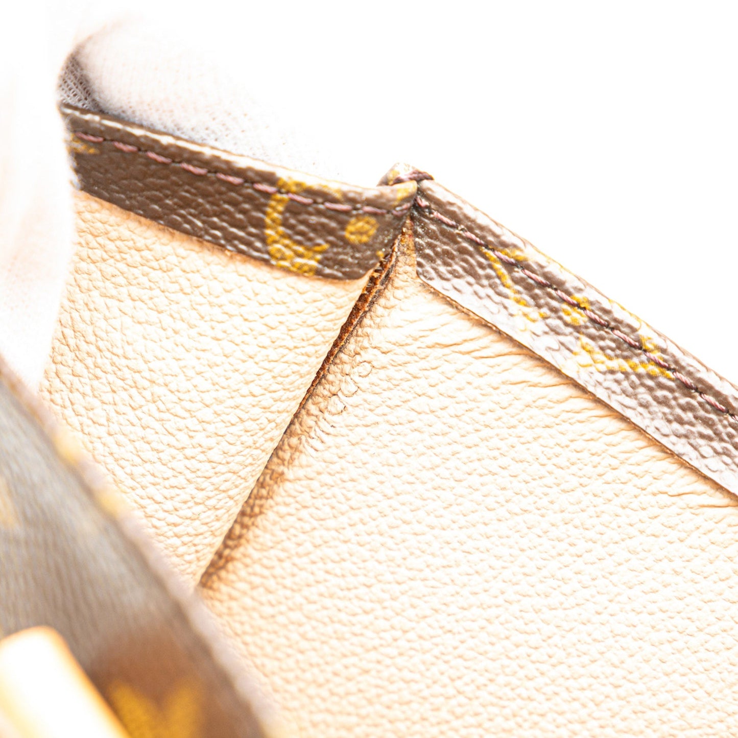 Louis Vuitton Monogram Sac Plat Brown