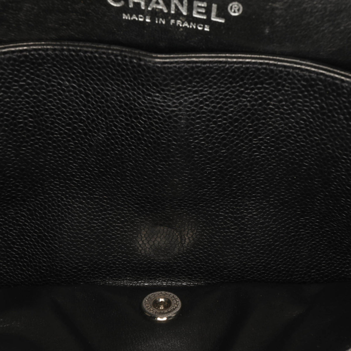 Chanel Medium Classic Caviar Double Flap Black