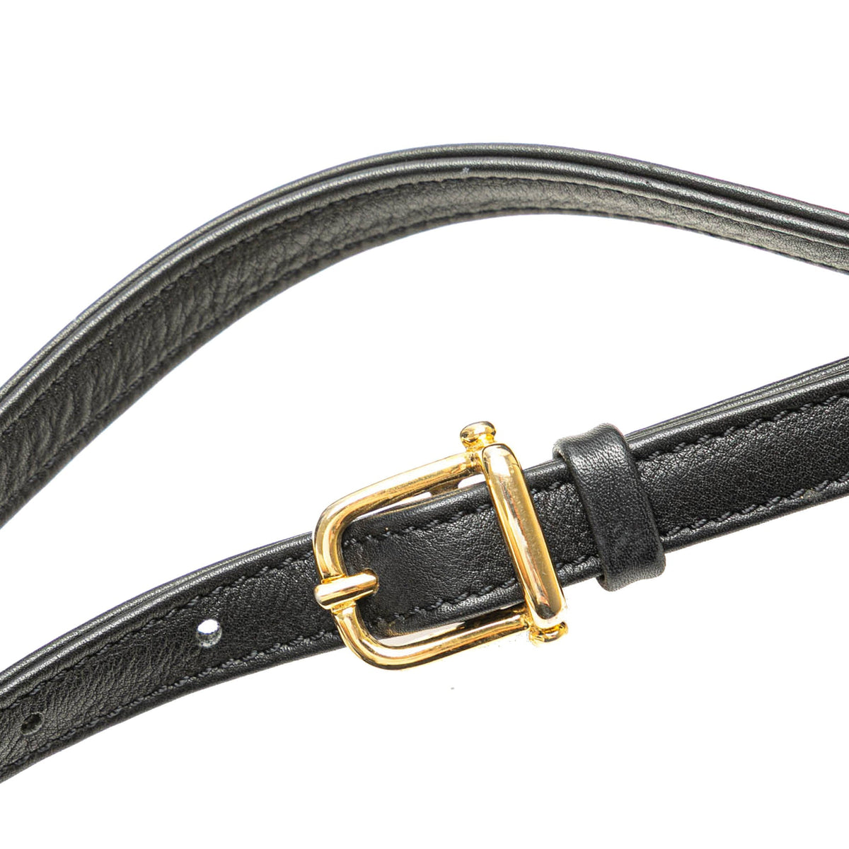 Celine Leather Crossbody Black