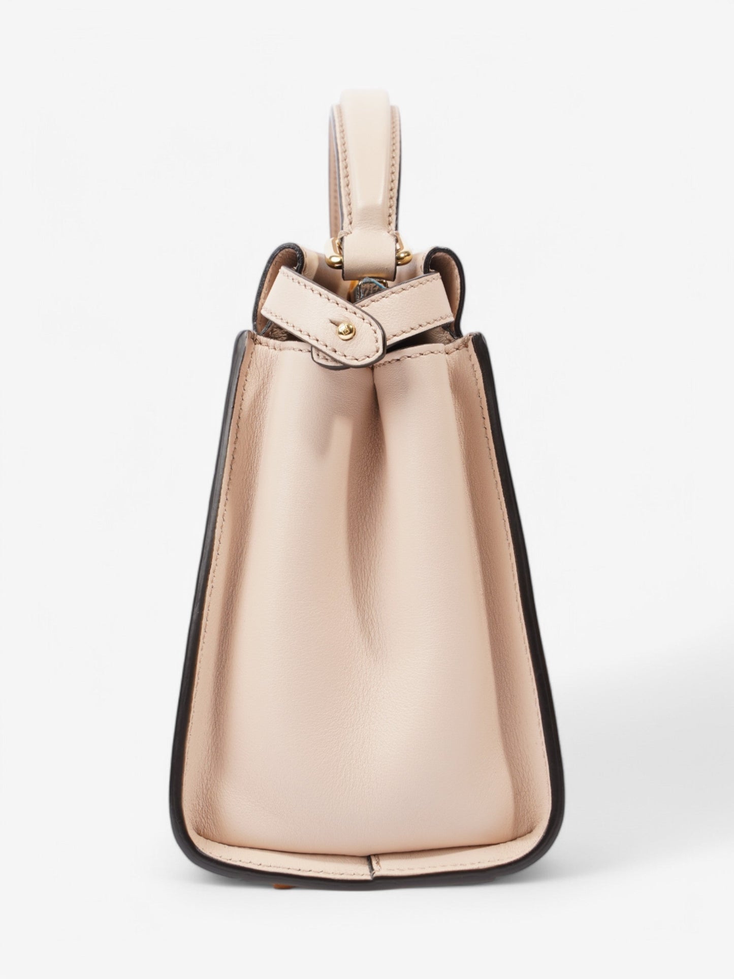 Fendi Peekaboo Pink Leather Mini