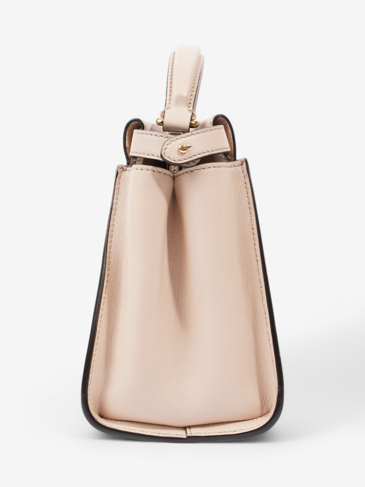 Fendi Peekaboo Pink Leather Mini
