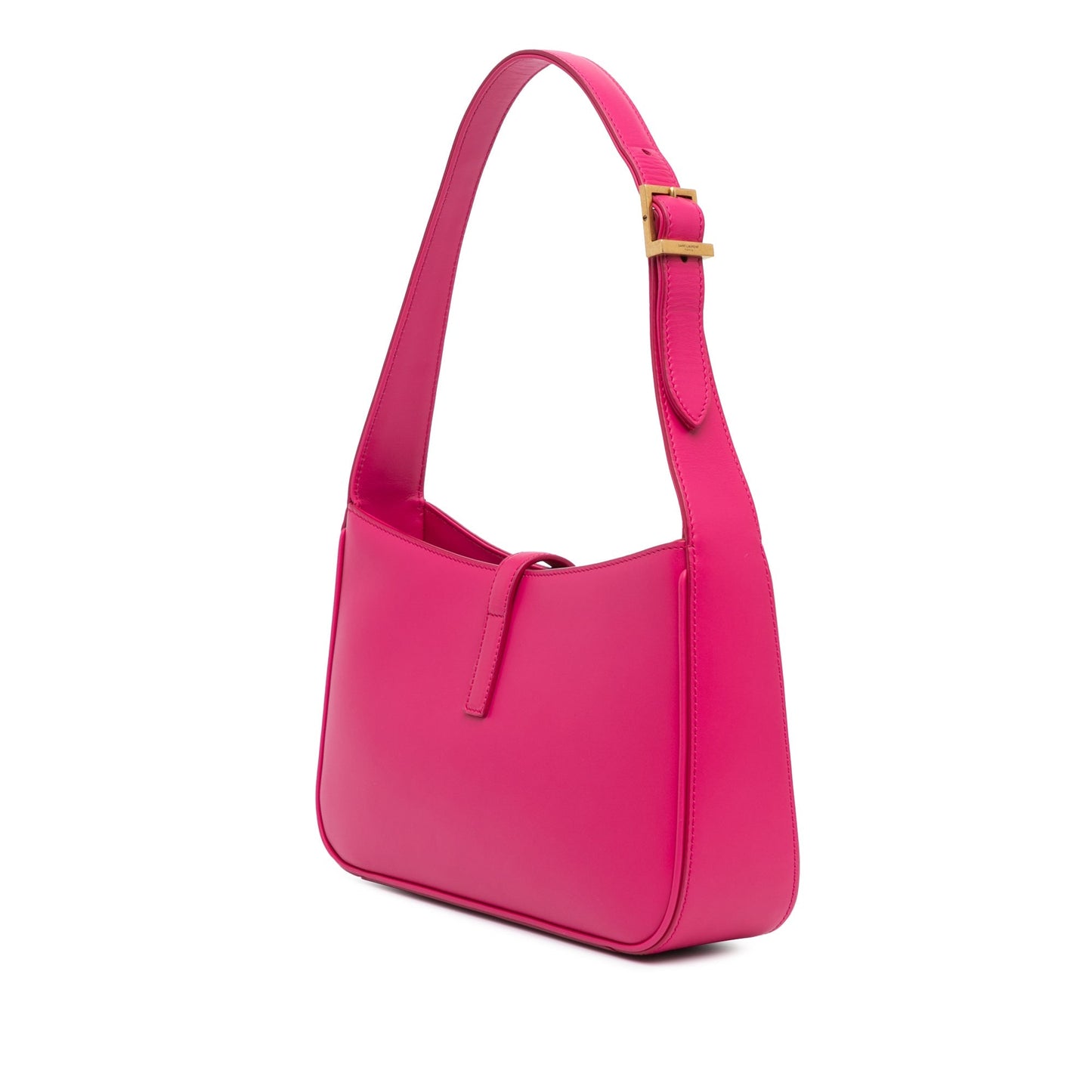 Saint Laurent Leather Le 5 a 7 Shoulder Bag Pink