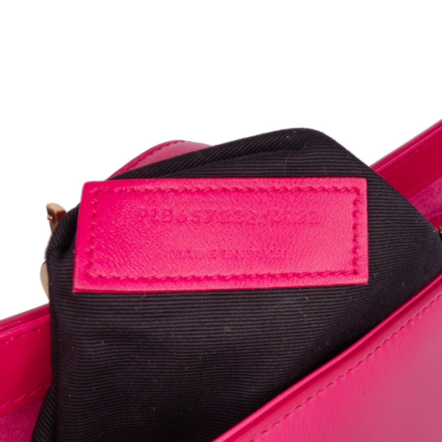 Saint Laurent Leather Le 5 a 7 Shoulder Bag Pink