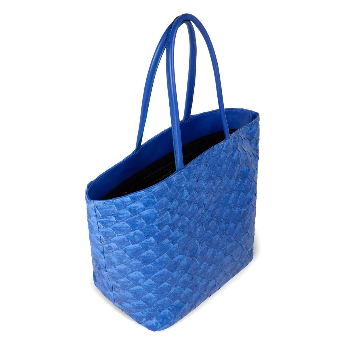 Delray Shopper - Cobalt Pirarucu