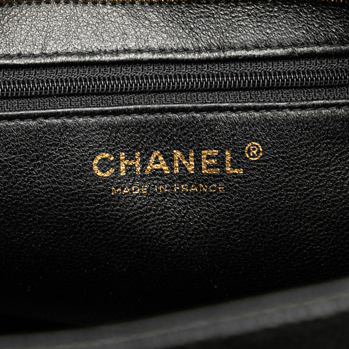 Chanel Caviar Medallion Tote Black