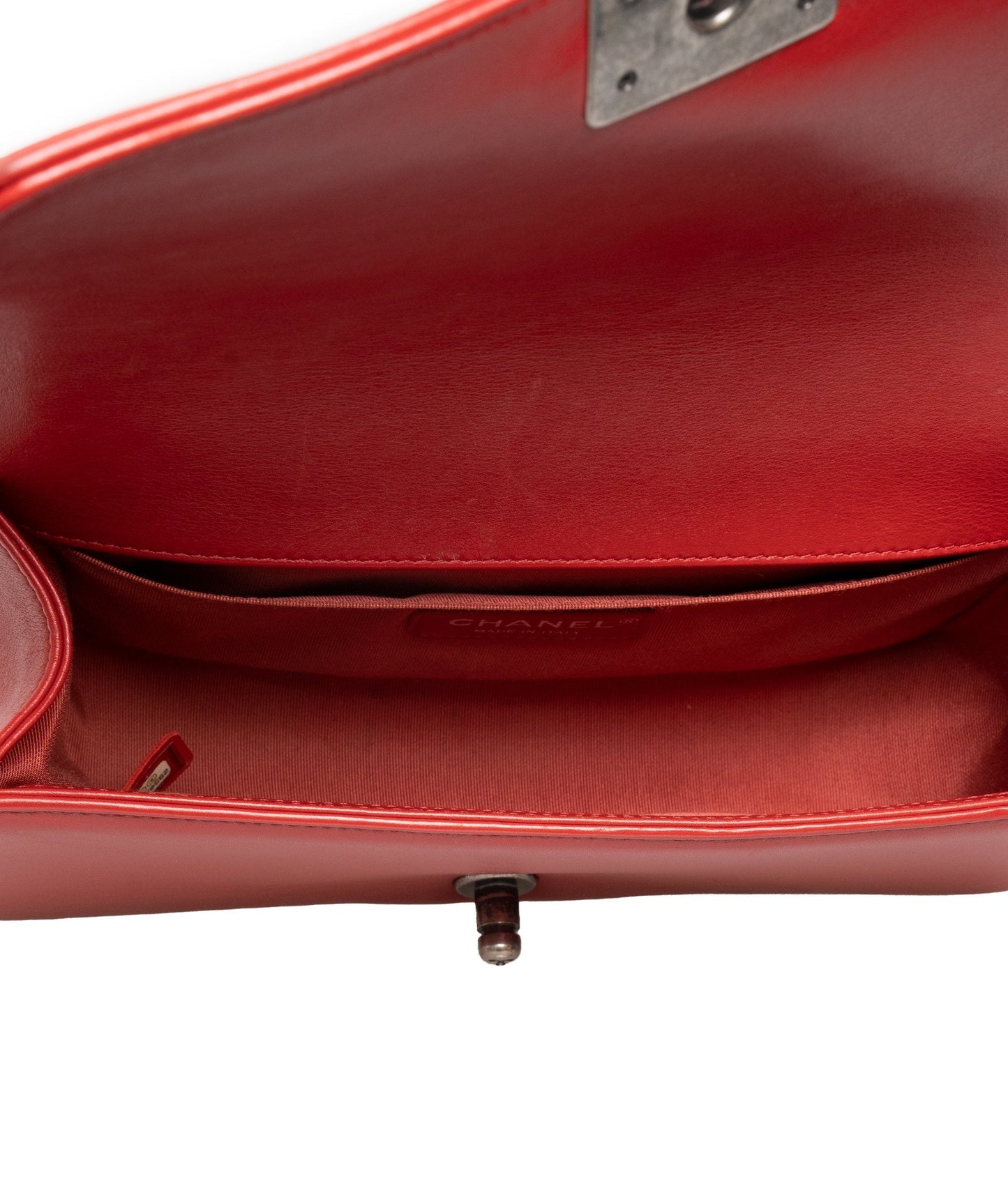 Chanel Red New Medium Boy Bag - ADL1302