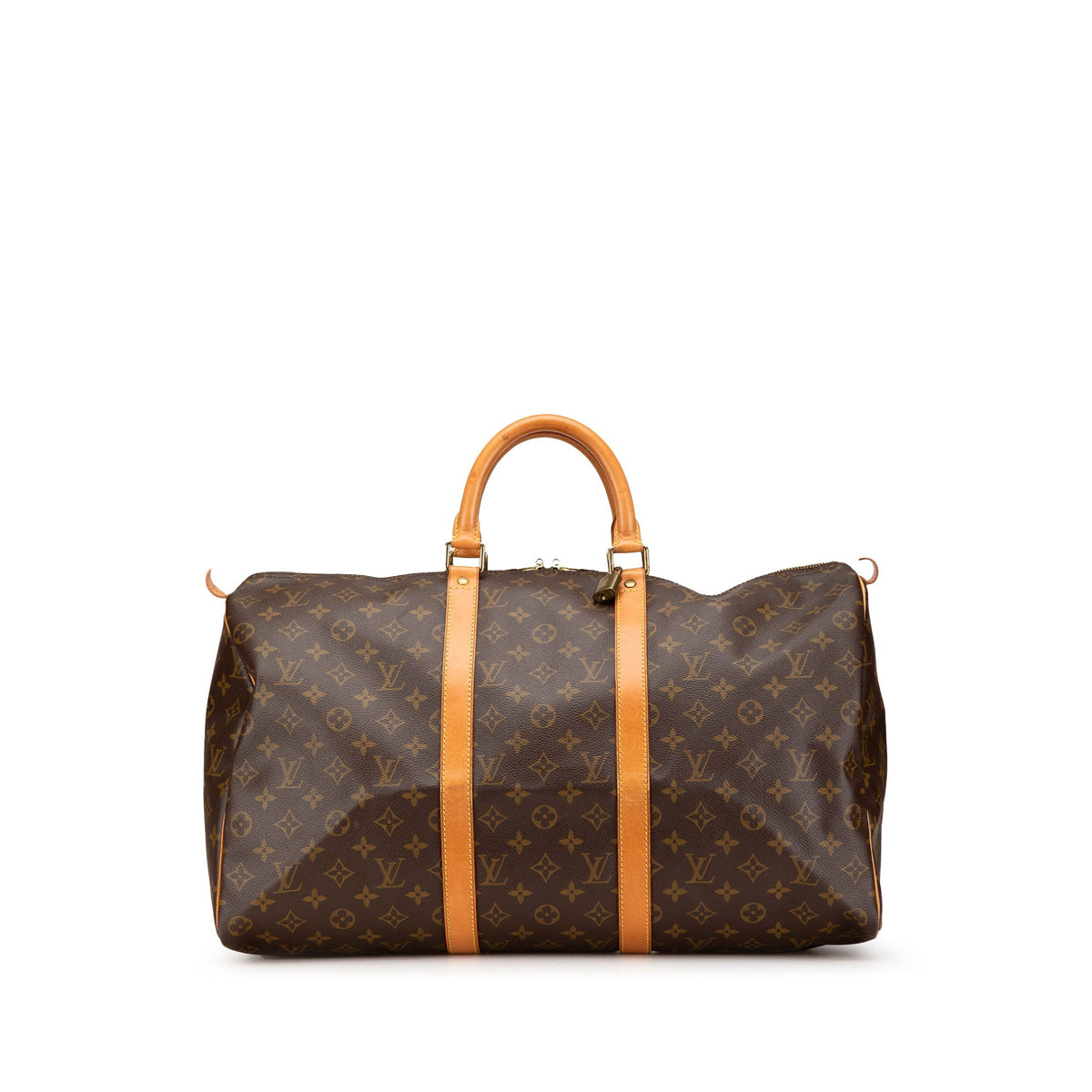 Louis Vuitton Monogram Keepall 50 Brown