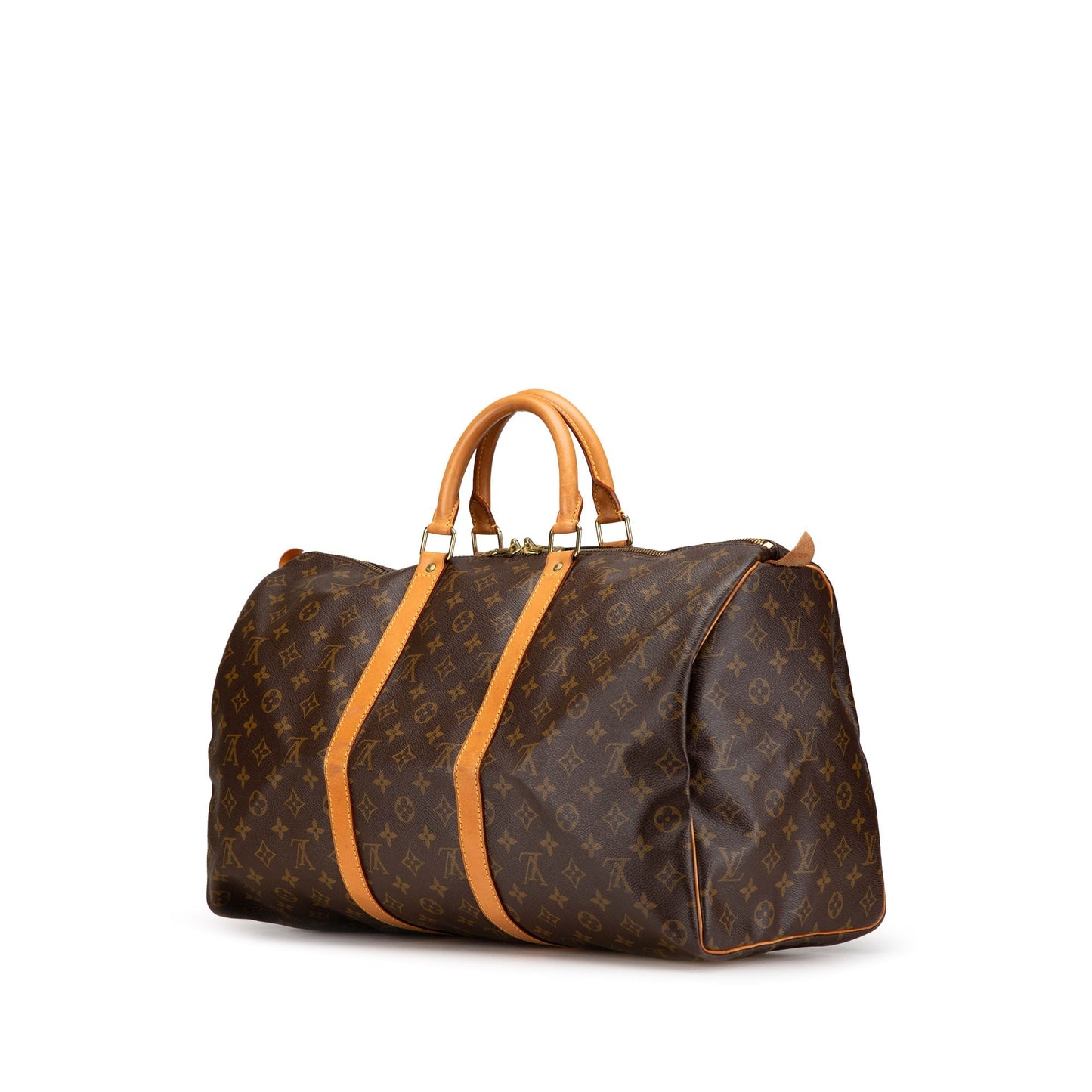 Louis Vuitton Monogram Keepall 50 Brown