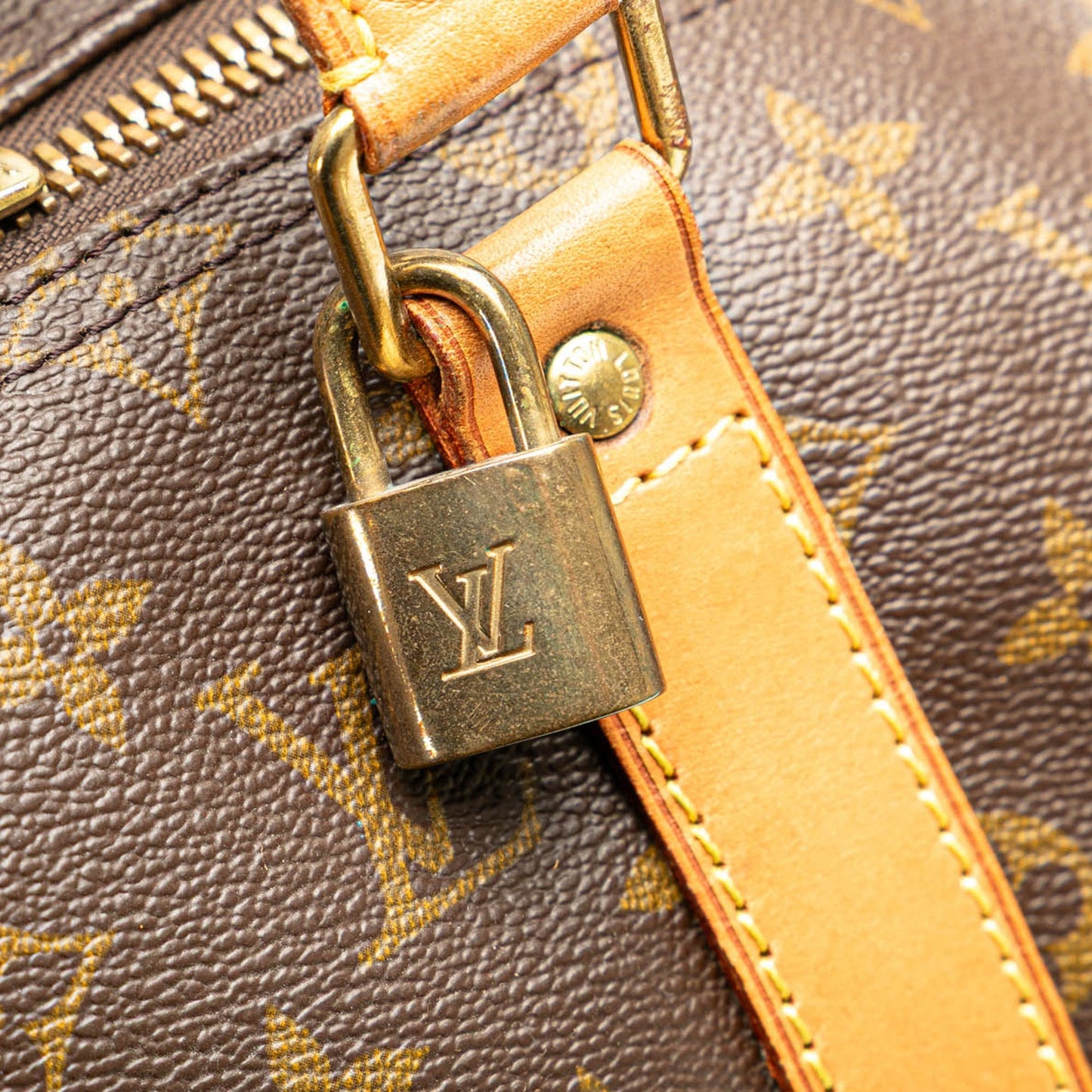 Louis Vuitton Monogram Keepall 50 Brown