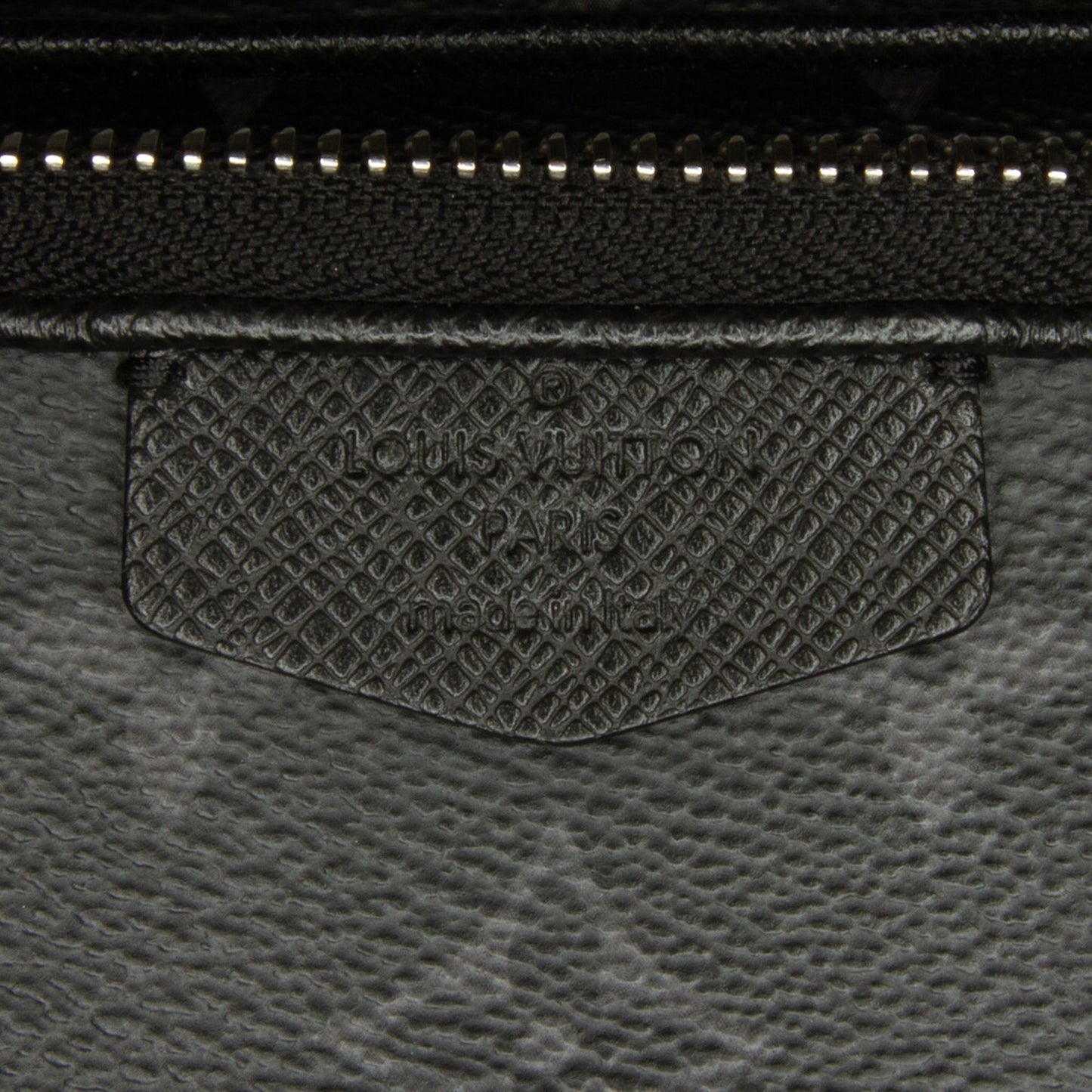 Louis Vuitton Monogram Eclipse Taigarama Outdoor Pouch Black
