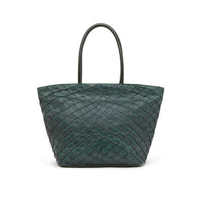 Delray Shopper - Verdant Green  Pirarucu