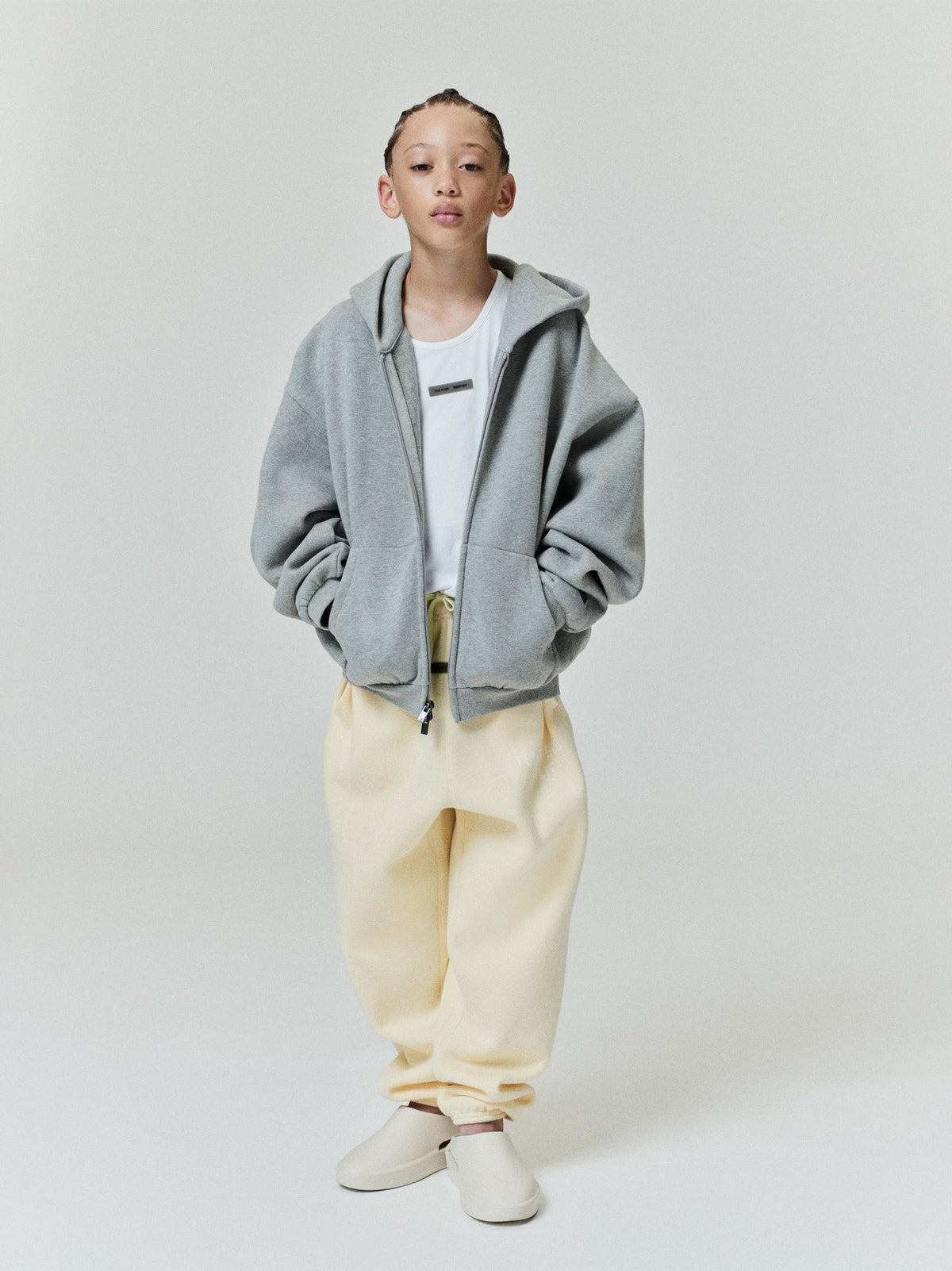 Kids Fleece Hoodie Zip-Up