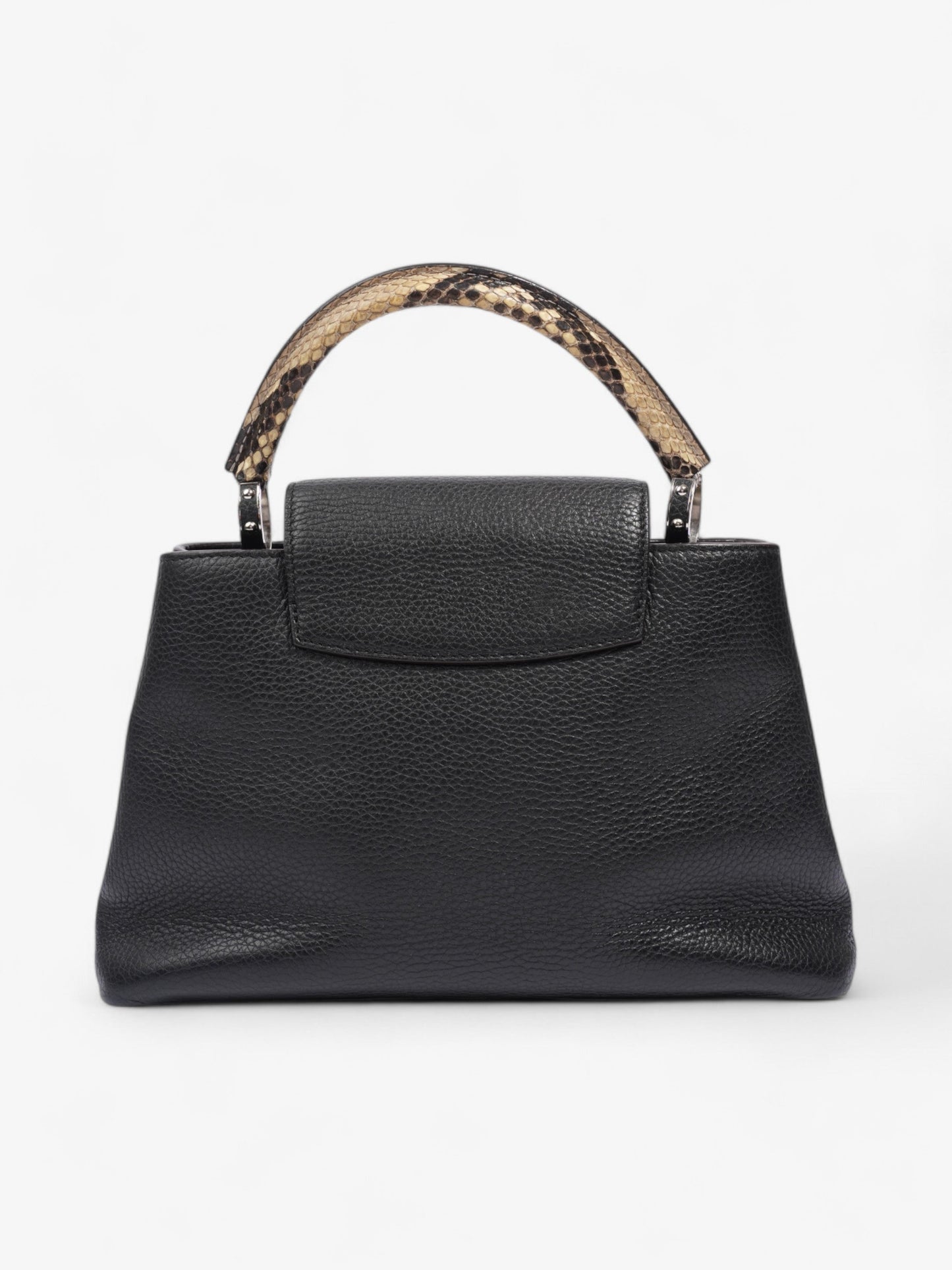 Louis Vuitton Capucines Black / Python Taurillon Leather MM
