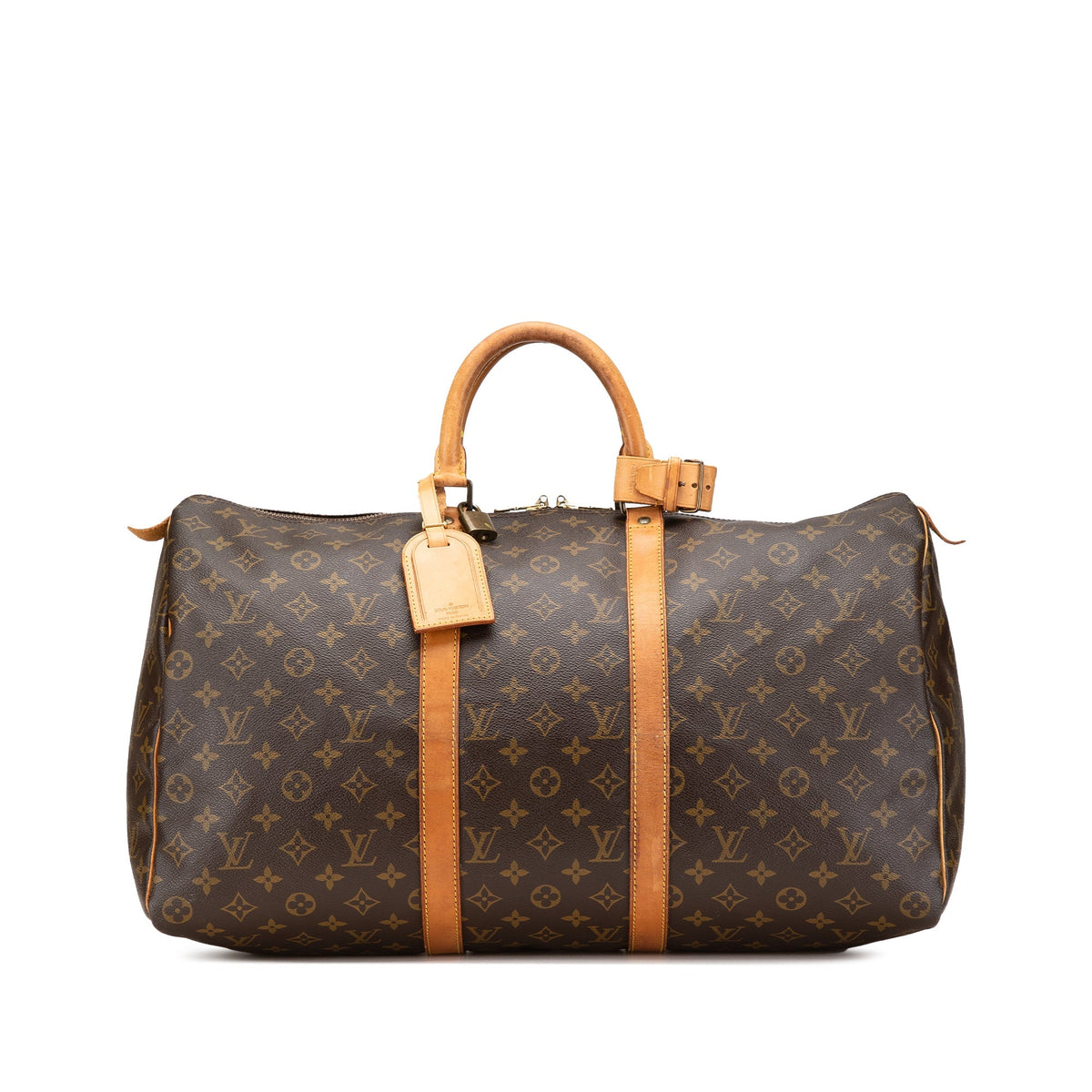 Louis Vuitton Monogram Keepall 50 Brown