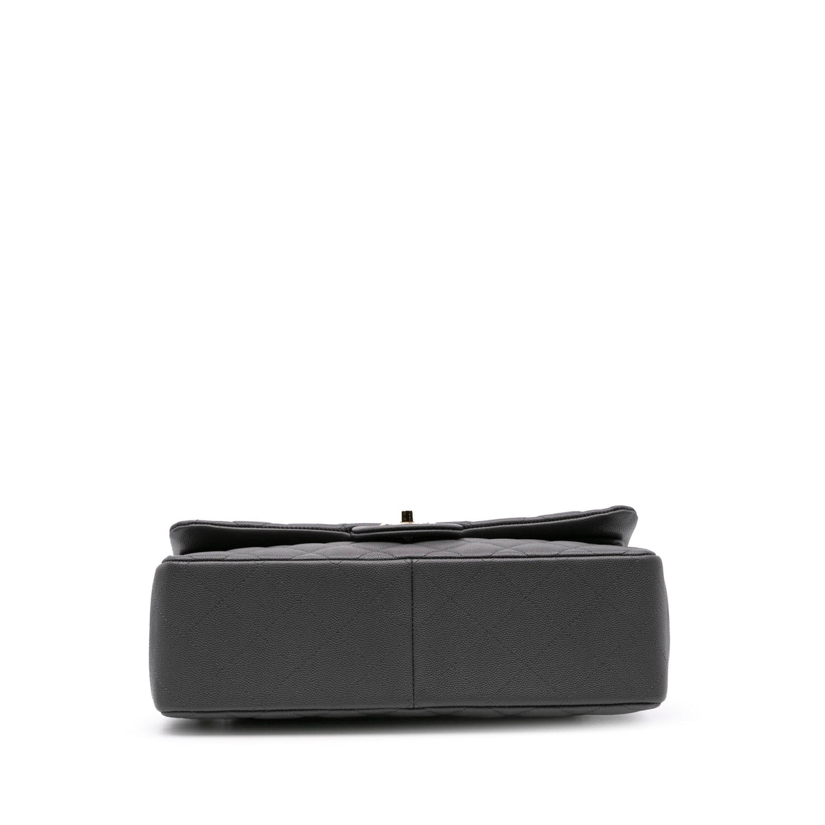 Chanel Jumbo Classic Caviar Double Flap Gray