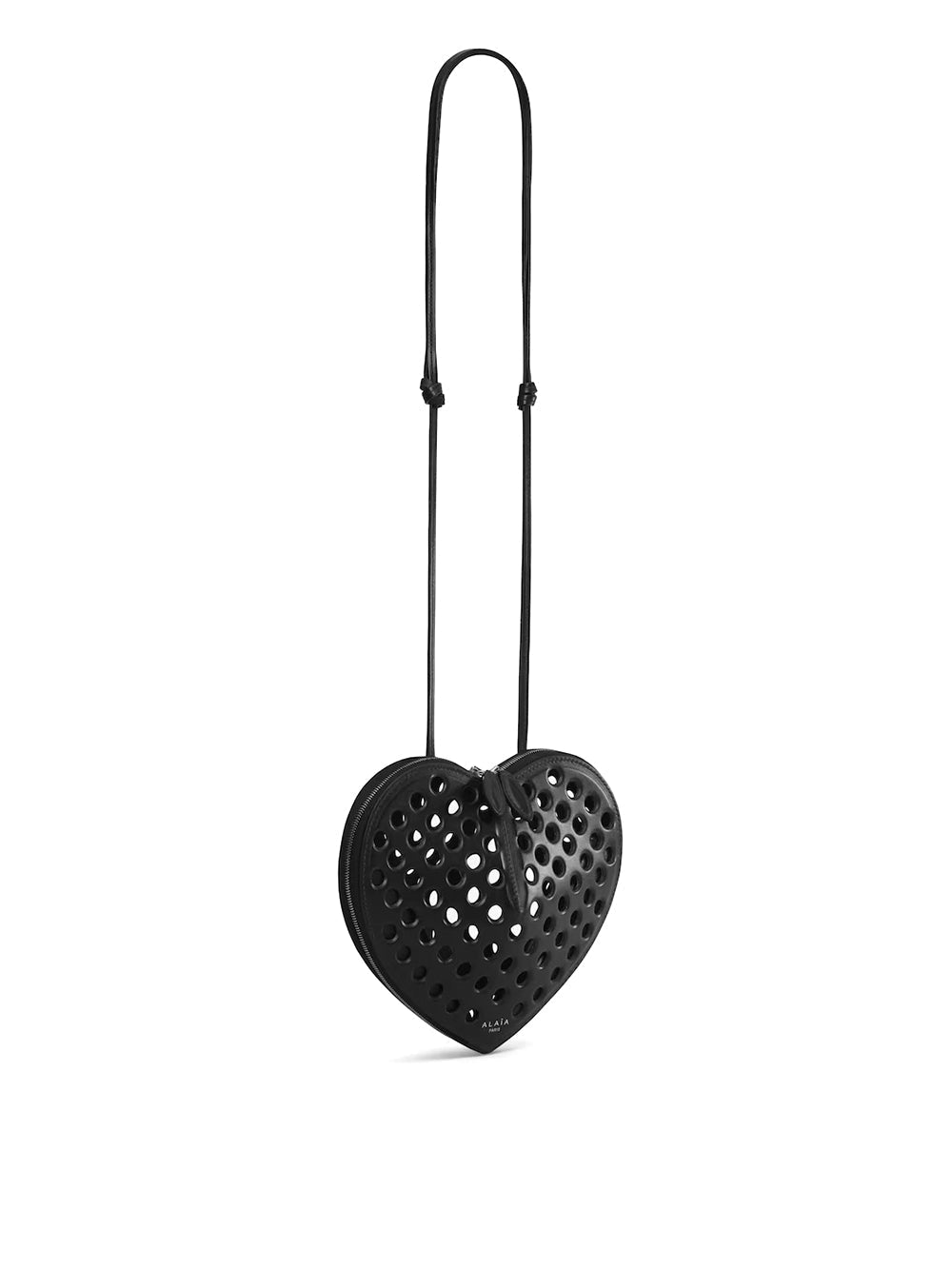 Perforated Le Coeur Shoulder Bag