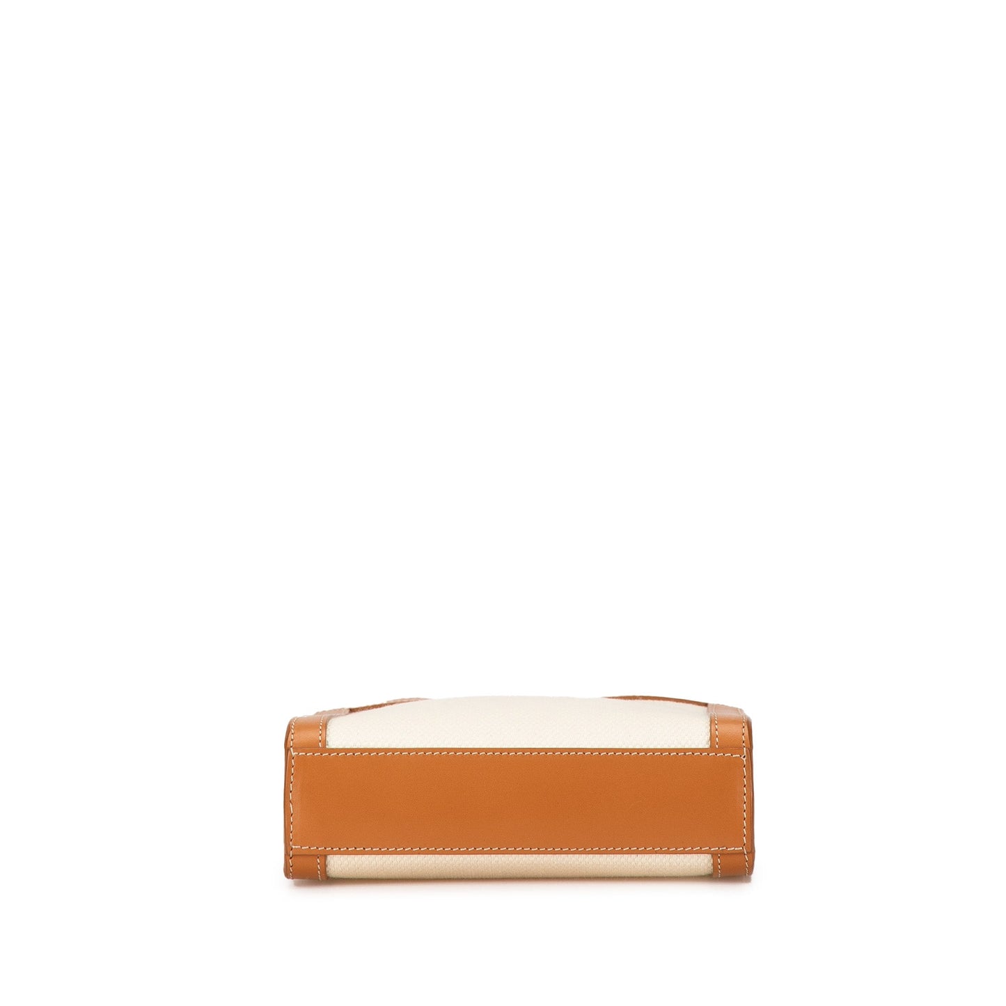 Celine Mini Canvas Vertical Cabas Satchel Brown