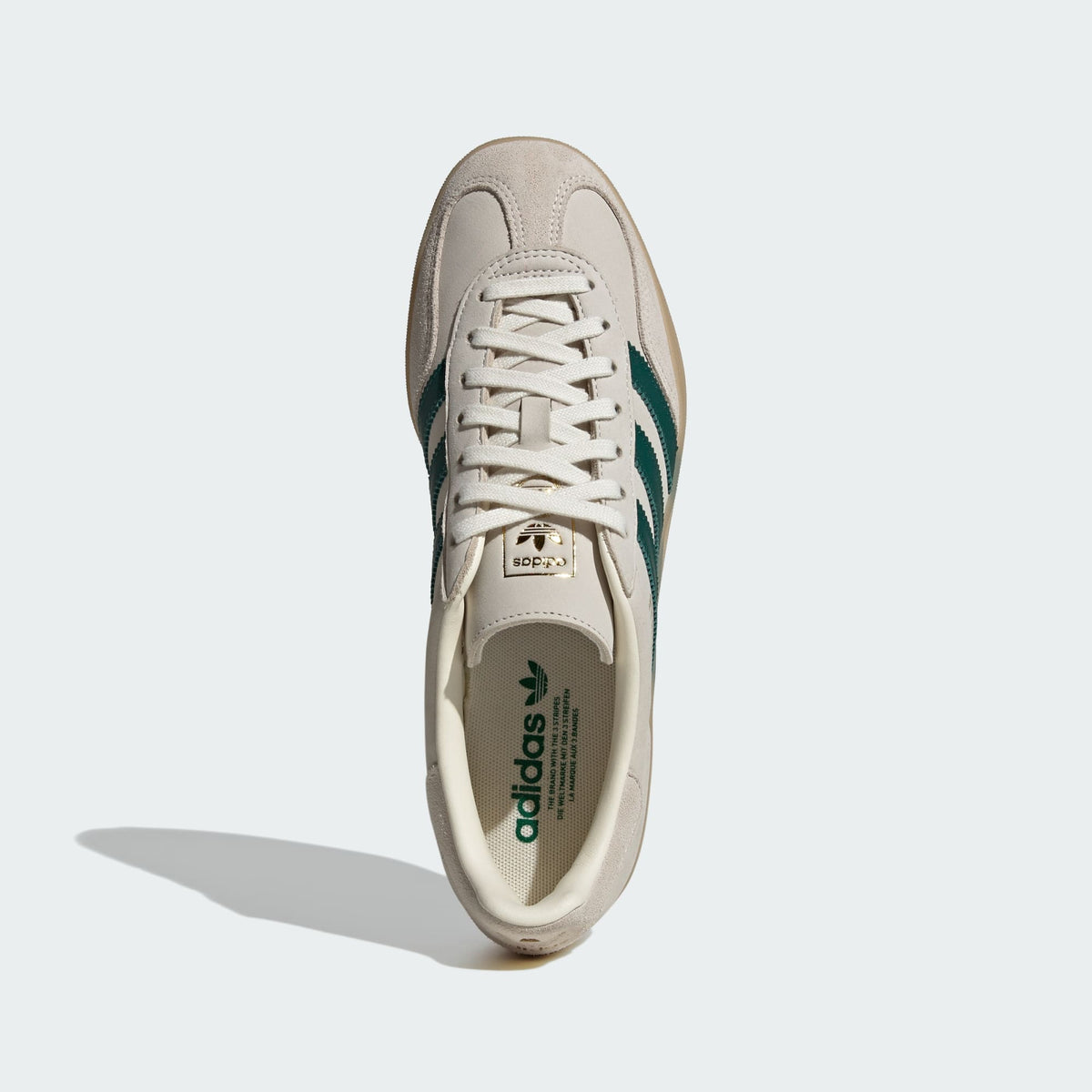 Adidas Gazelle Indoor - Cream White / Collegiate Green / Gum