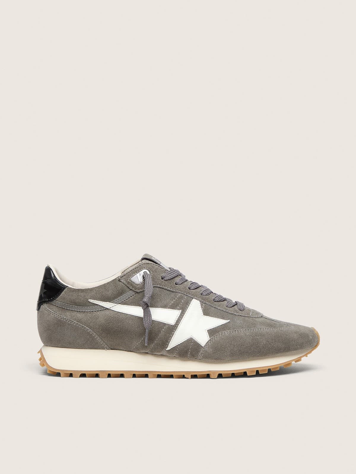 Golden Goose Marathon Sneaker - Gray/White