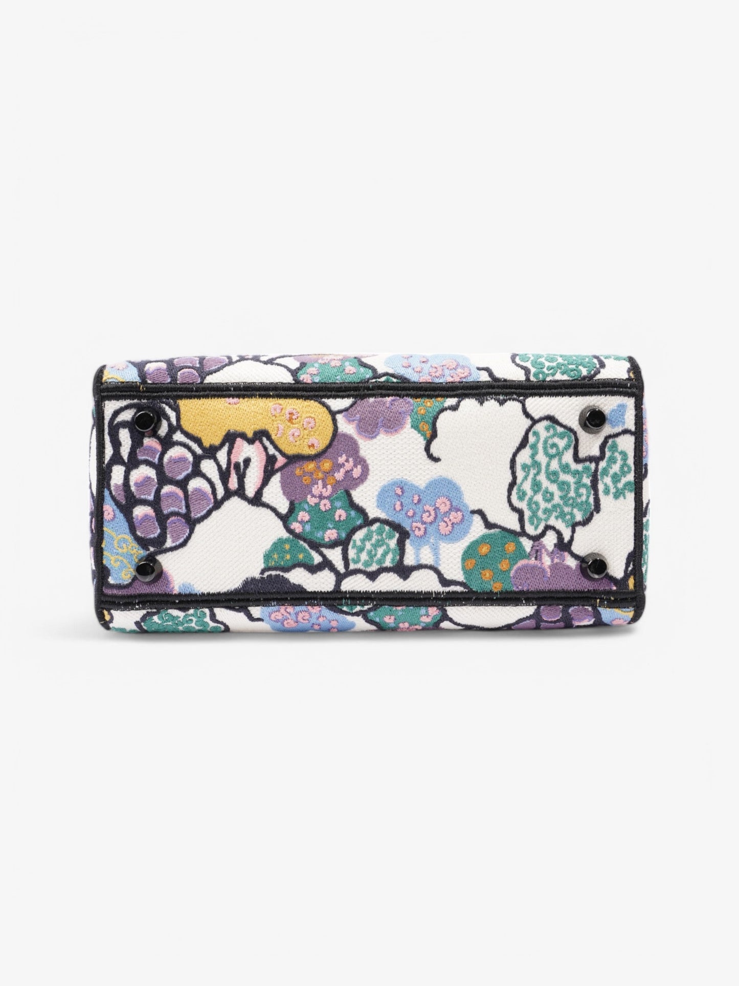 Christian Dior Lady Dior White / Multicolour Medium