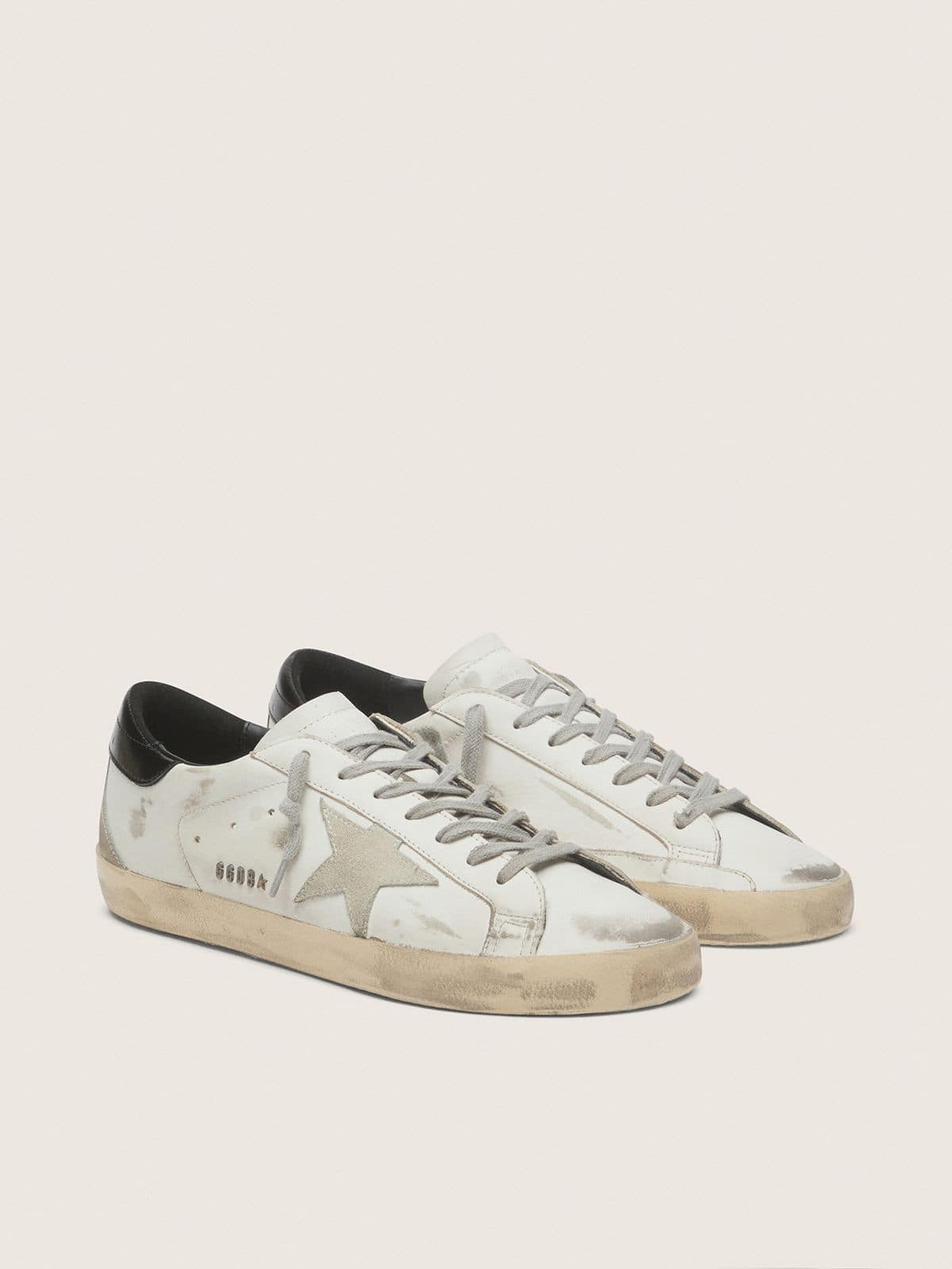 Golden Goose Super-Star Sneaker - White/Black