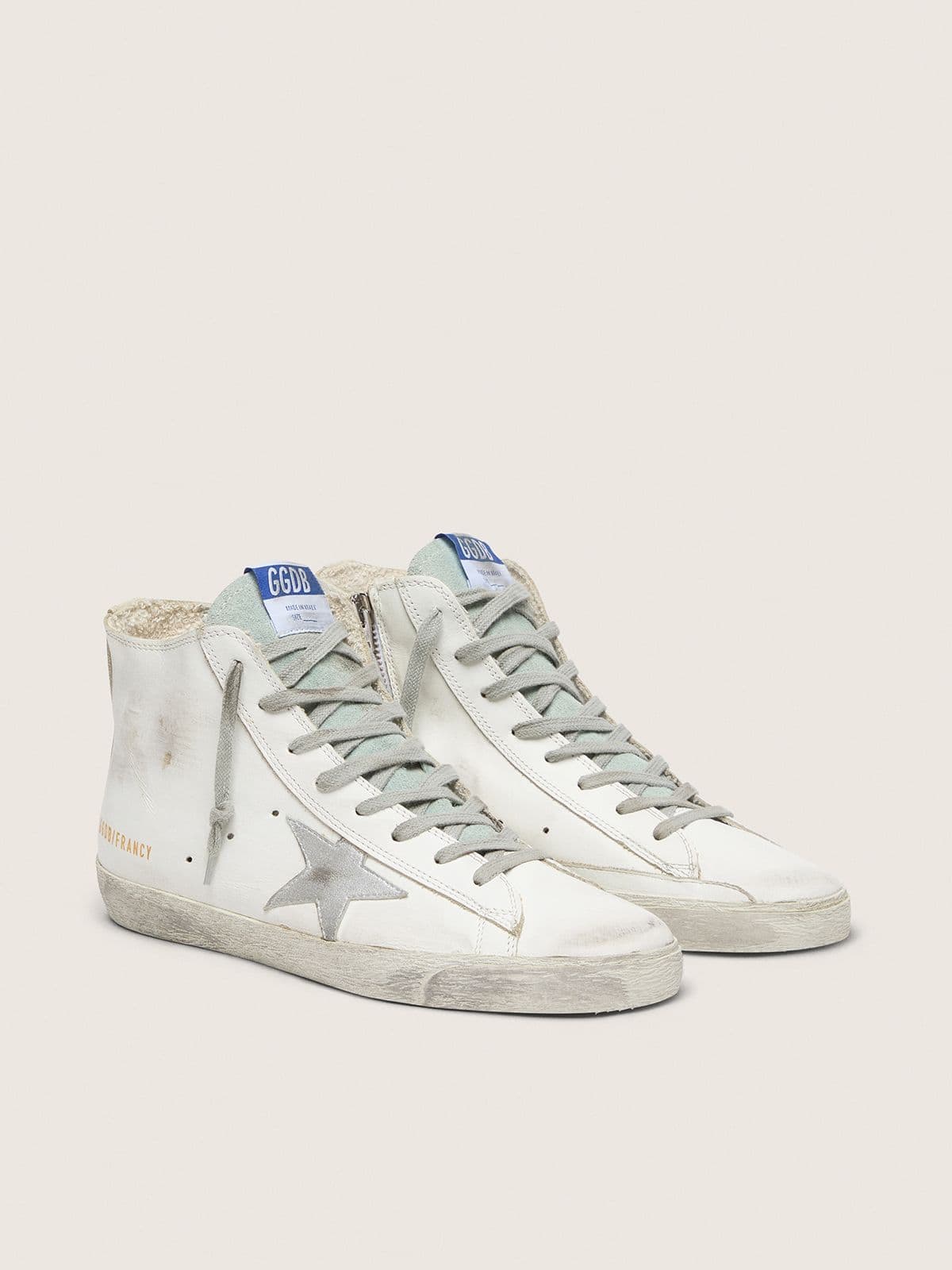 Golden Goose Francy Sneaker - White/Grey