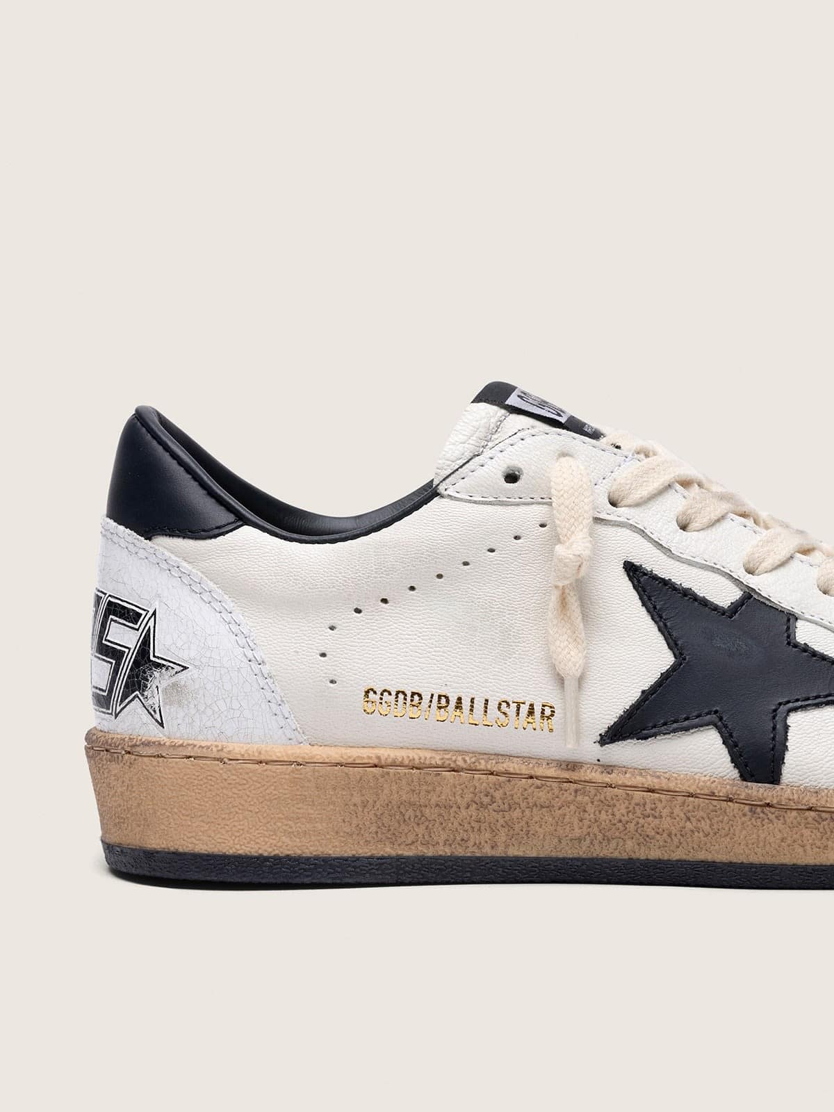 Golden Goose Ball Star Sneaker - White/Black