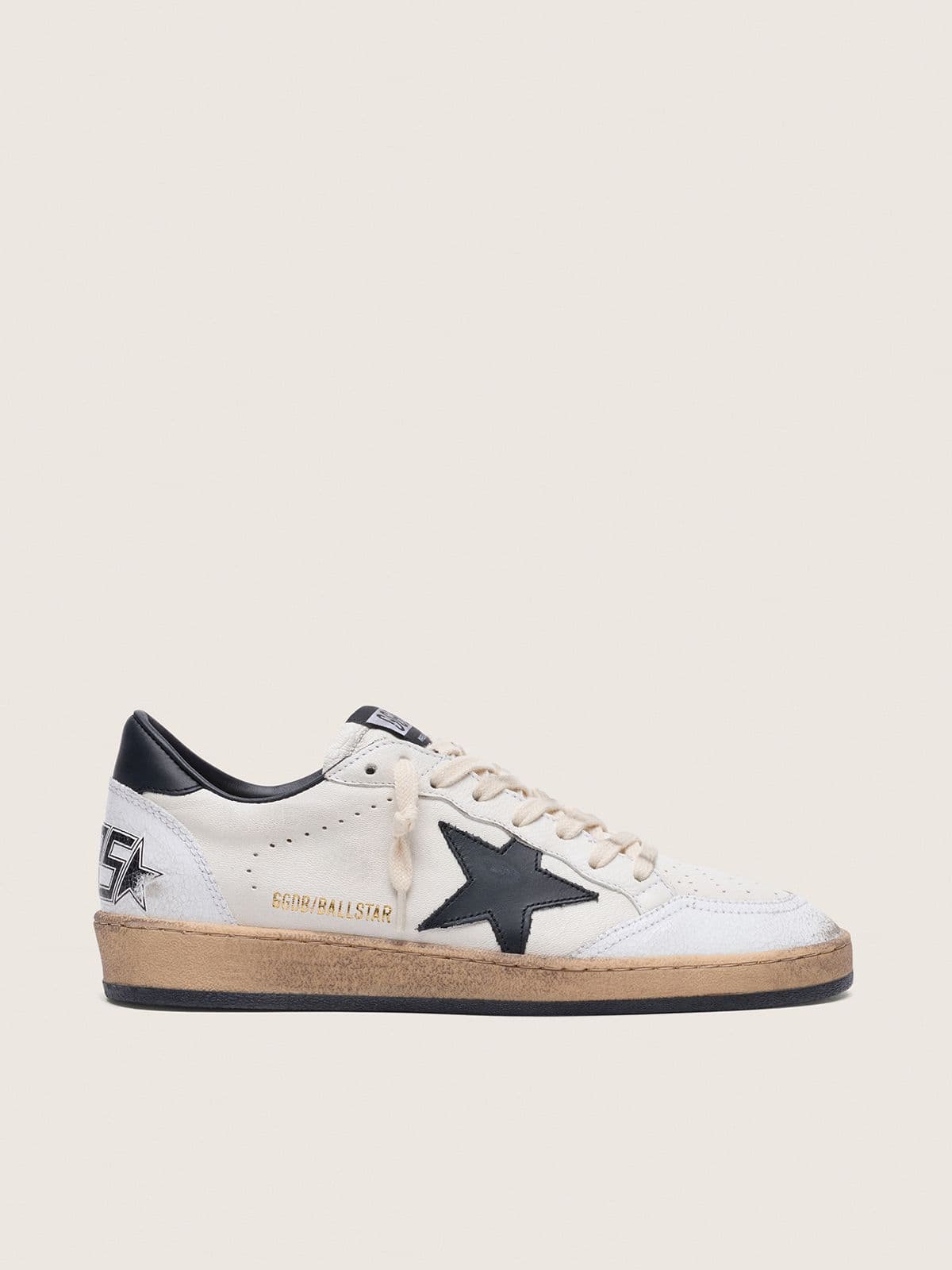 Golden Goose Ball Star Sneaker - White/Black