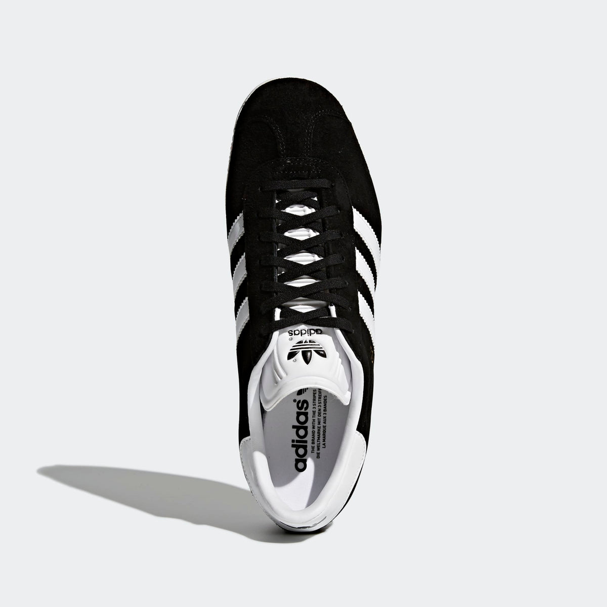 Adidas Gazelle - Core Black / White / Gold Metallic
