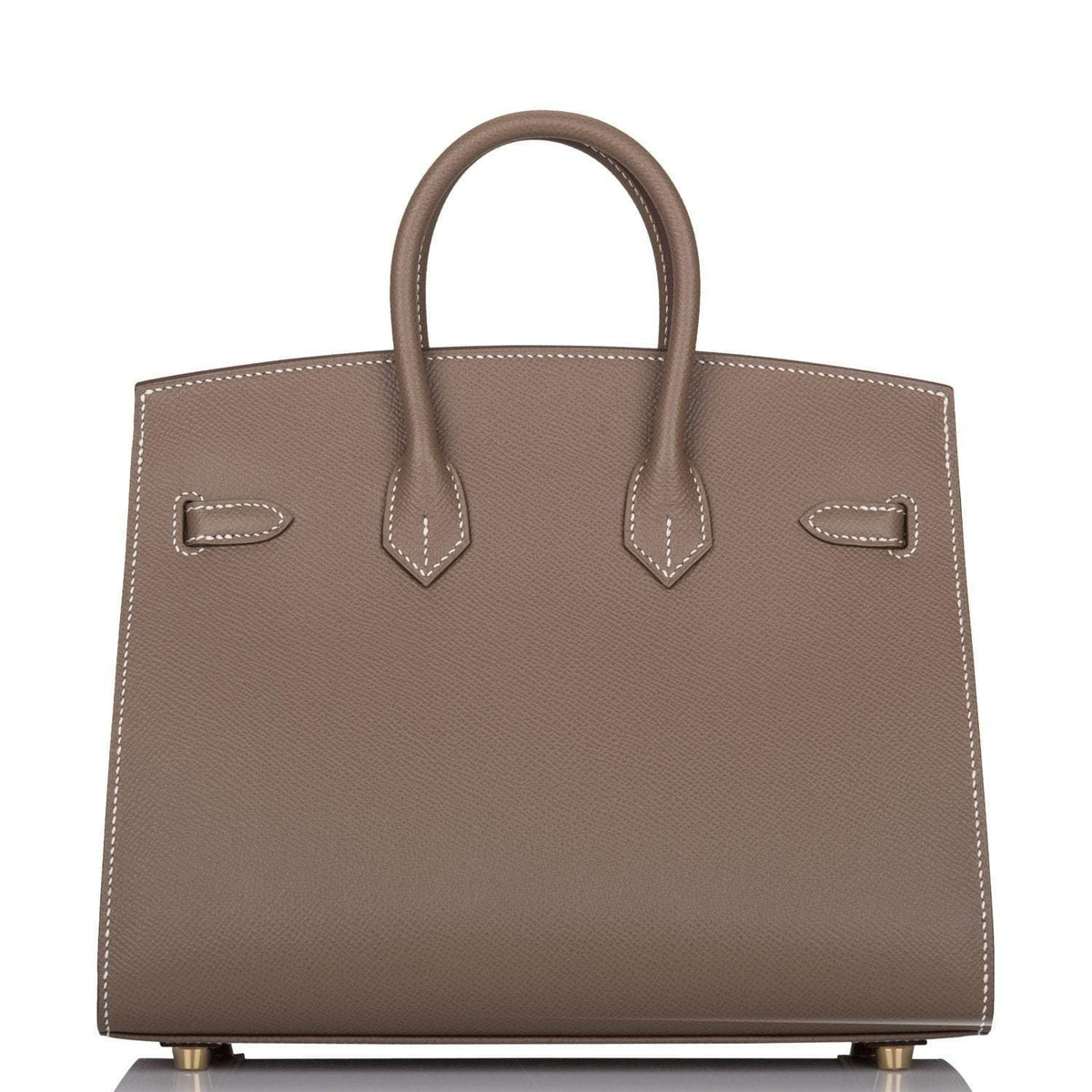 Hermes Birkin Sellier 25 Etoupe Epsom Gold Hardware