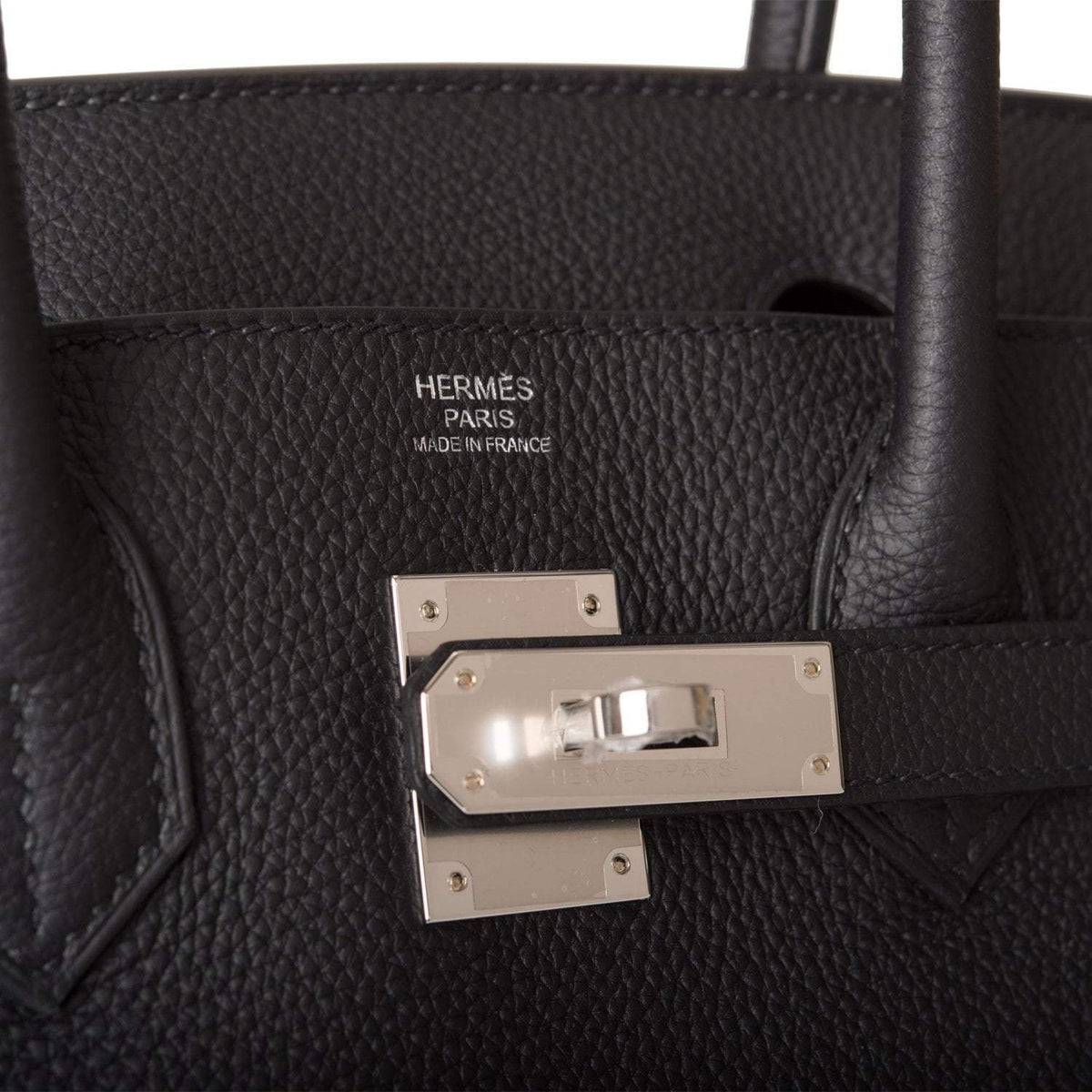 Hermes Black Togo Birkin 30cm Palladium Hardware