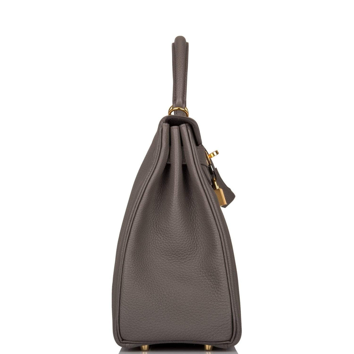 Hermes Kelly Retourne 32 Etain Togo Gold Hardware