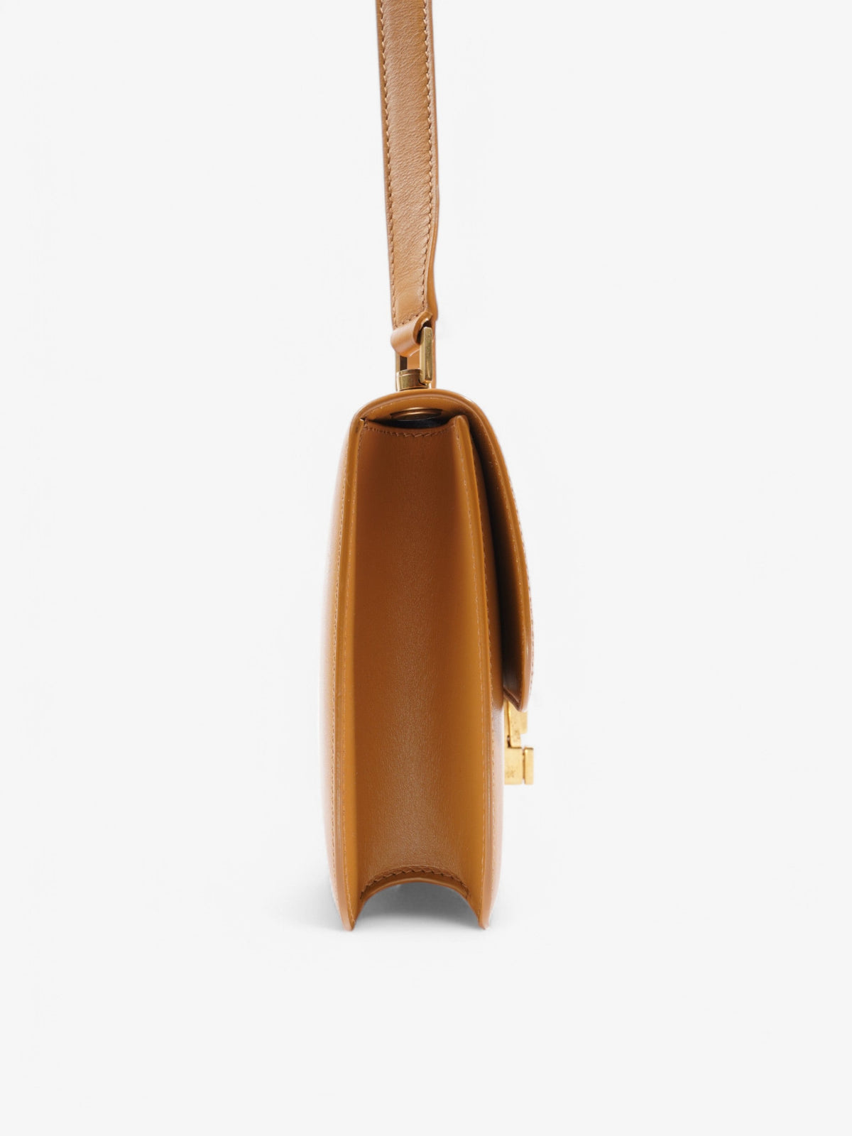 Saint Laurent Le Carré Caramel Leather Medium