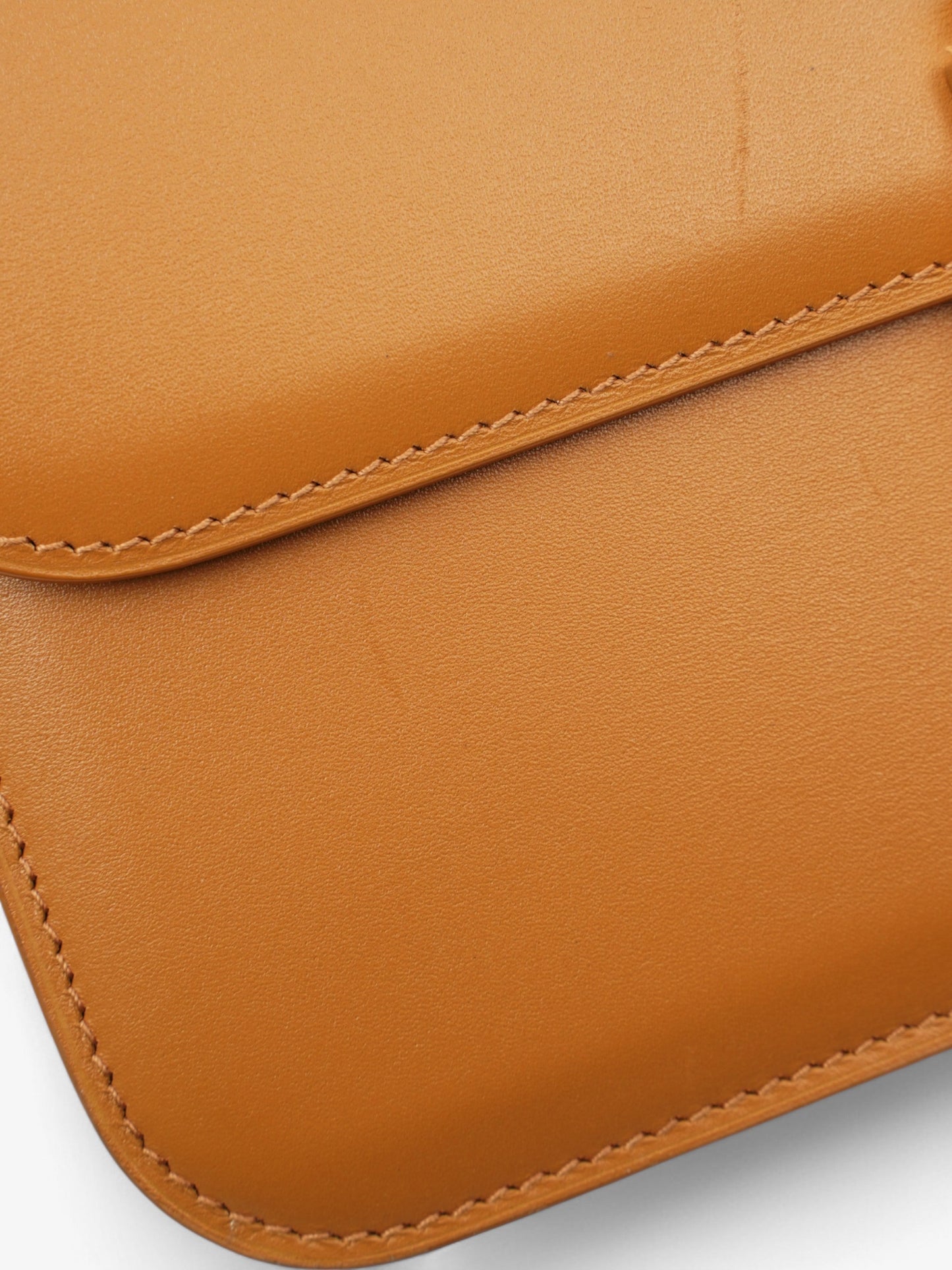 Saint Laurent Le Carré Caramel Leather Medium