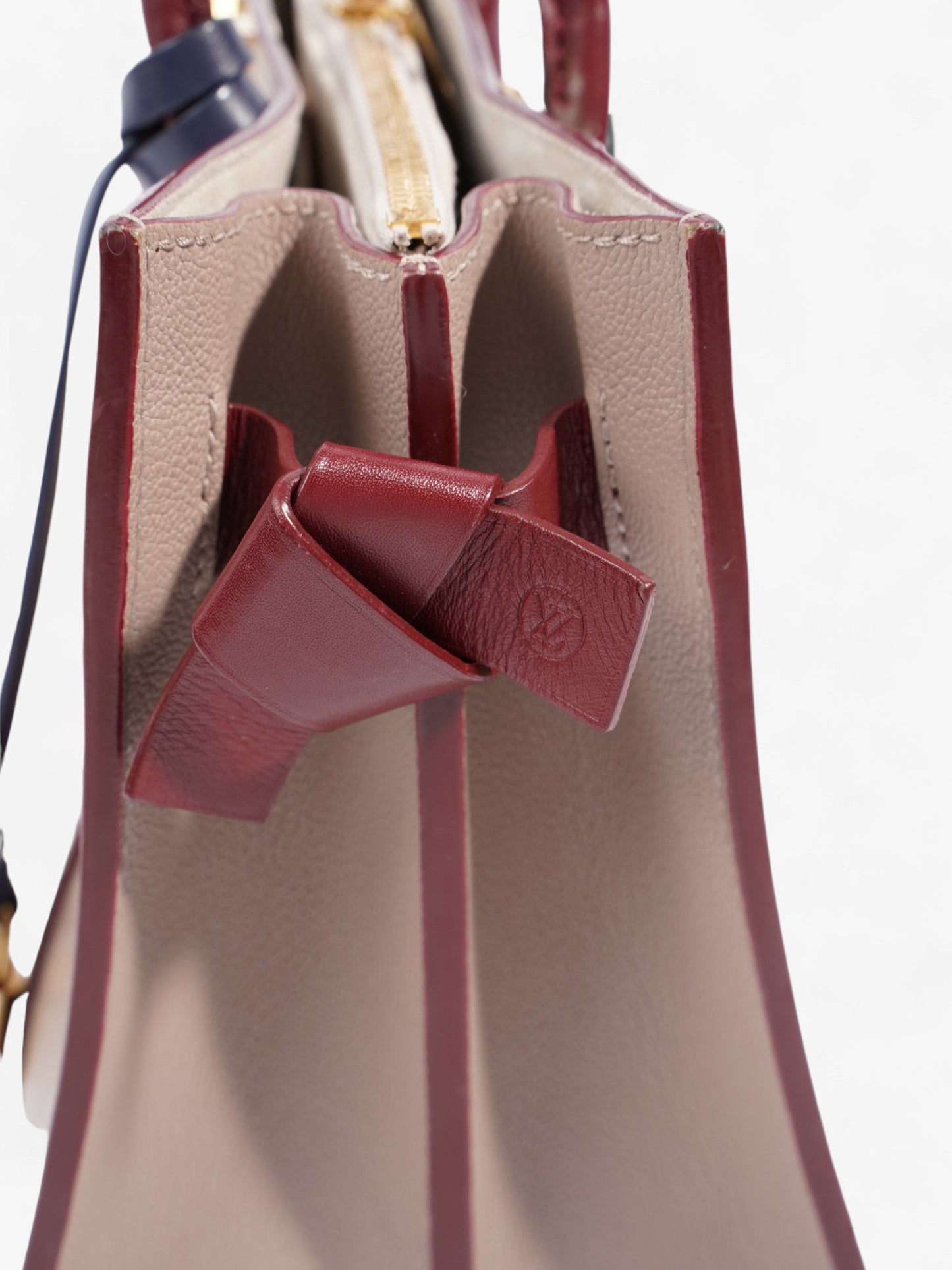 Louis Vuitton Very Tote Blush Pink / Red / Navy Calfskin Leather