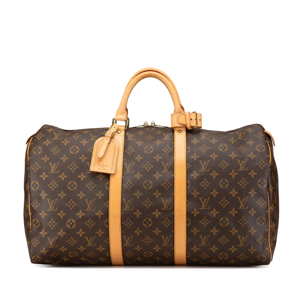 Louis Vuitton Monogram Keepall 50 Brown