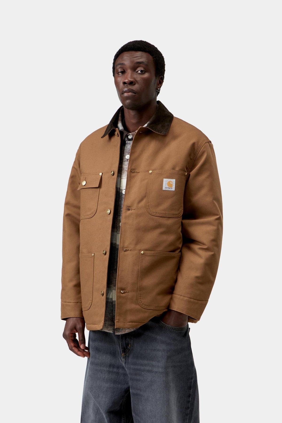 Carhartt OG Chore Coat (WIP) - Hamilton Brown / Tobacco (rigid)
