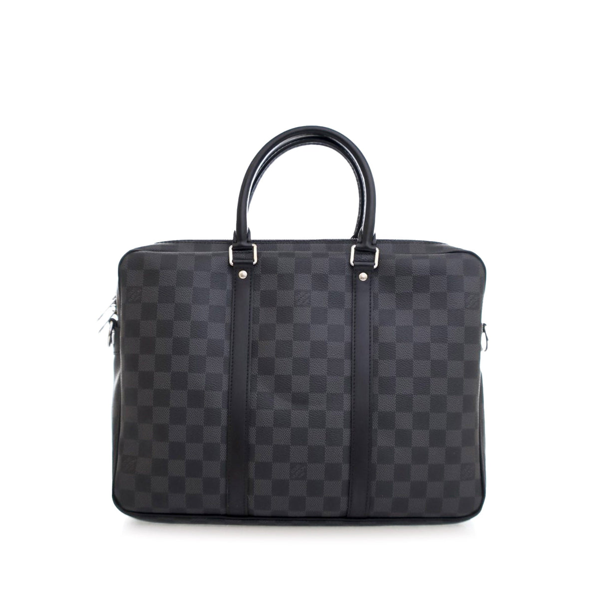 Louis Vuitton Damier Graphite Porte Documents Voyage  PM Black
