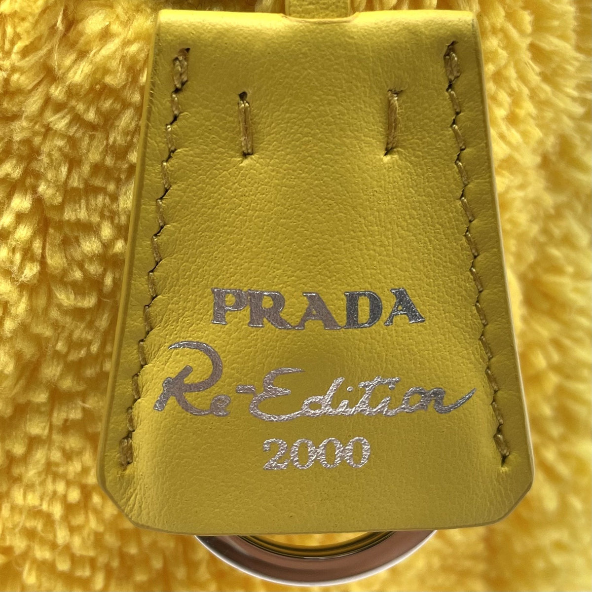 PRADA Re-Edition 2000 Mini Terry Cloth Shoulder Bag