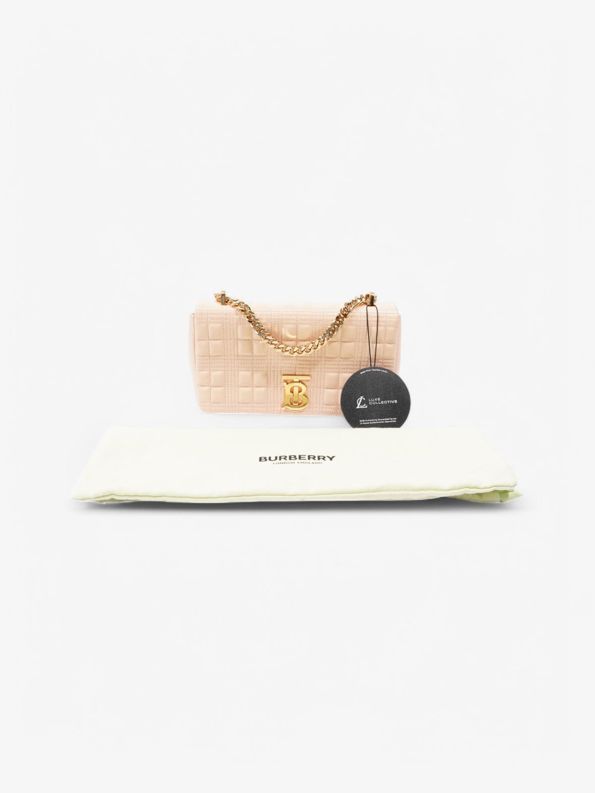 Burberry Lola Bag Nude Leather One size