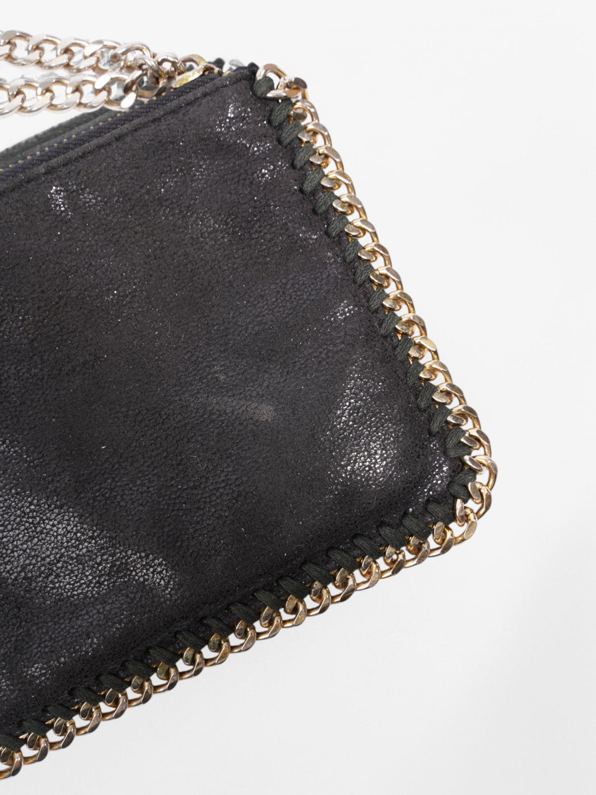 Stella McCartney Falabella Clutch Black Leather