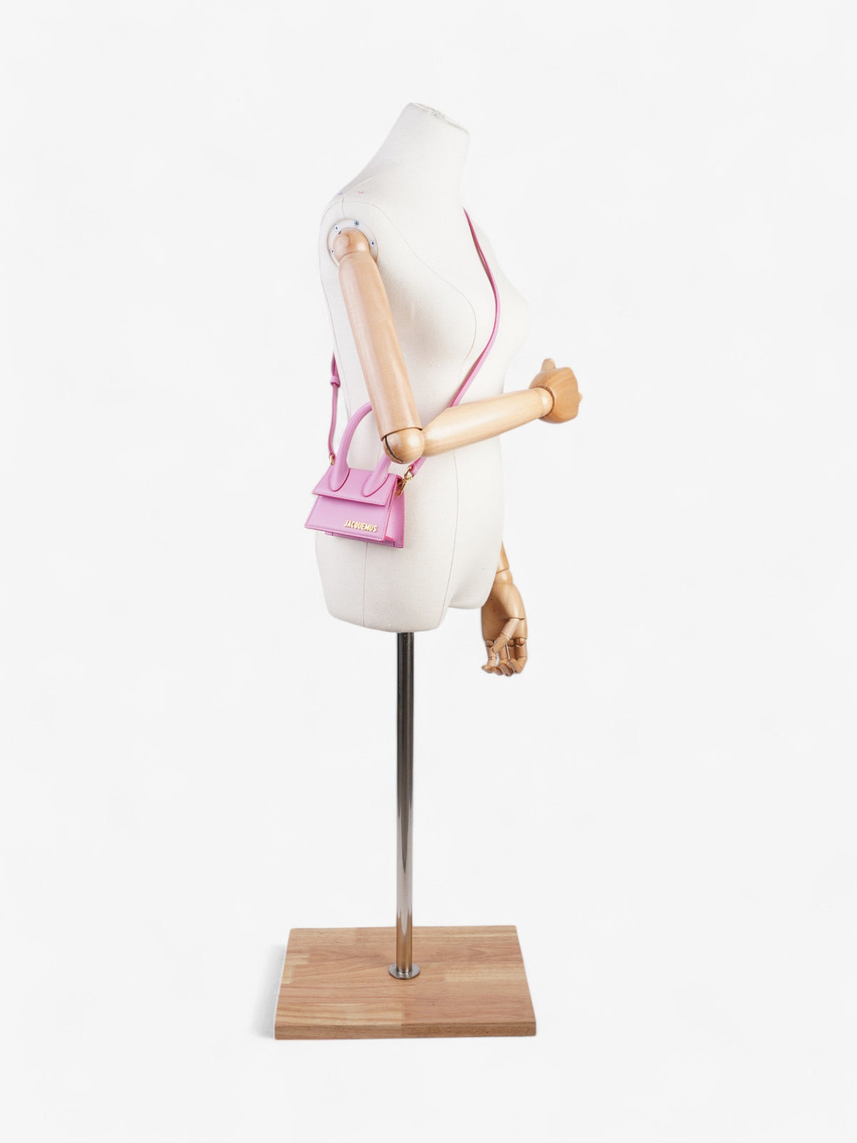Jacquemus Le Chiquito Light Pink Leather Mini