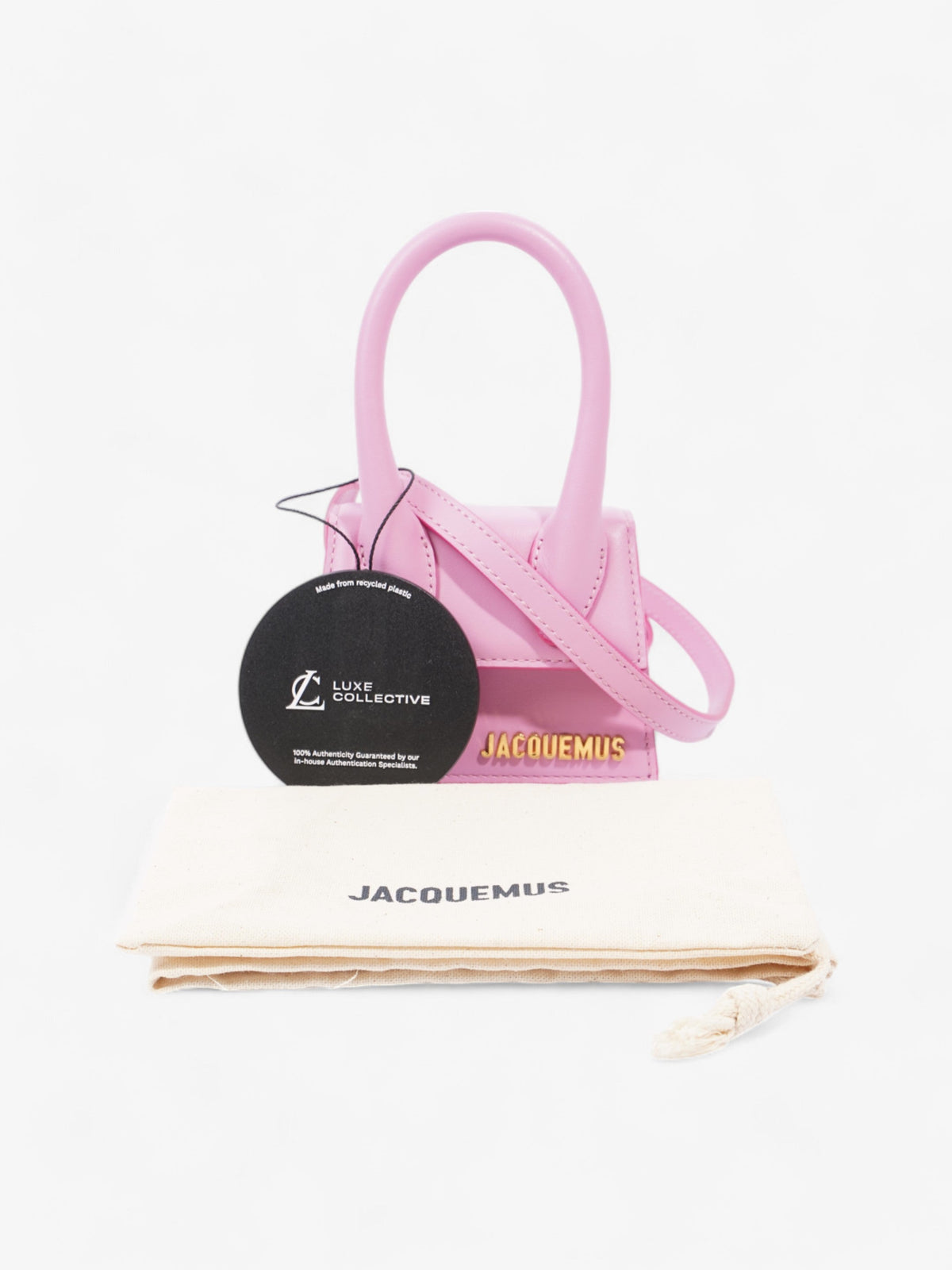 Jacquemus Le Chiquito Light Pink Leather Mini