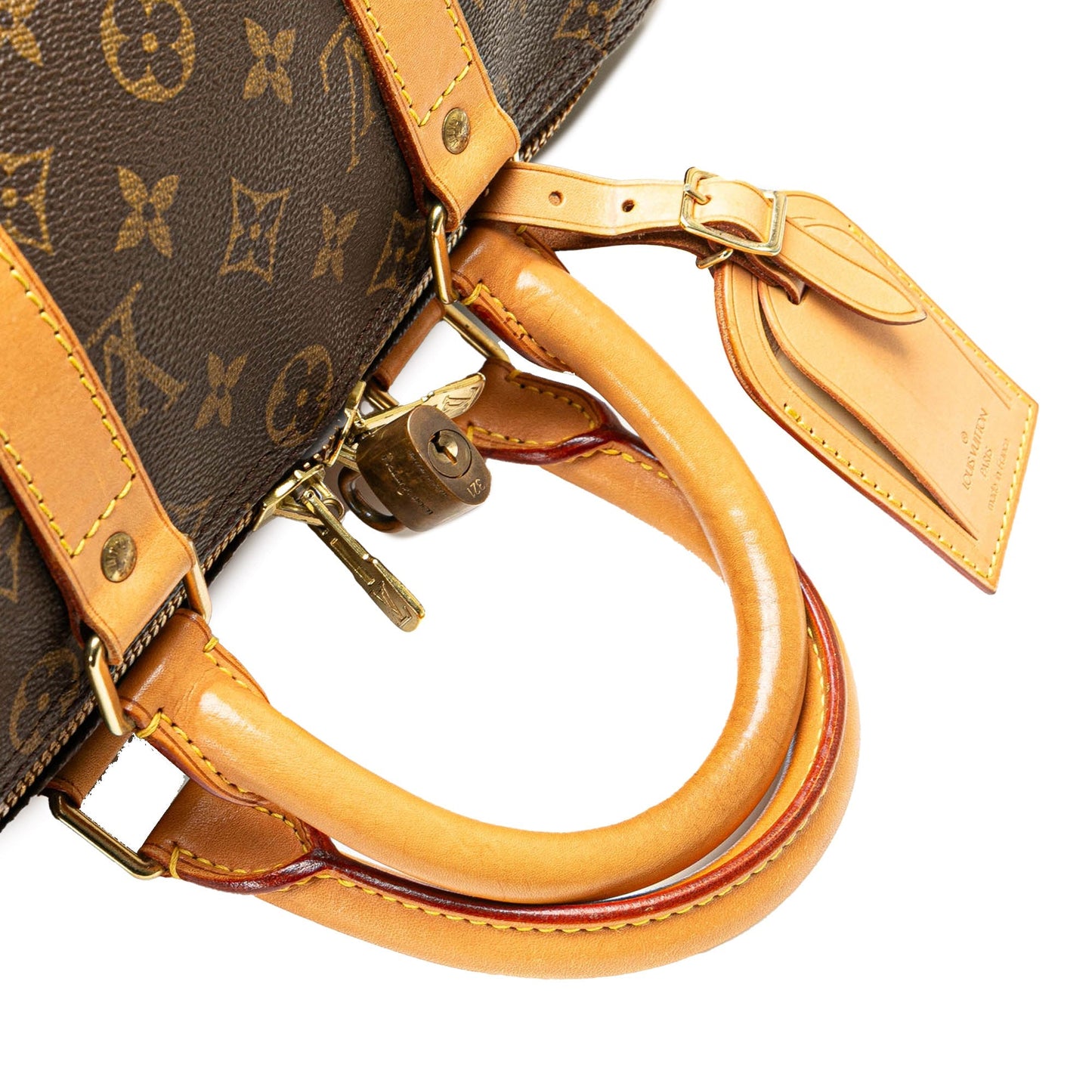 Louis Vuitton Monogram Keepall 45 Brown